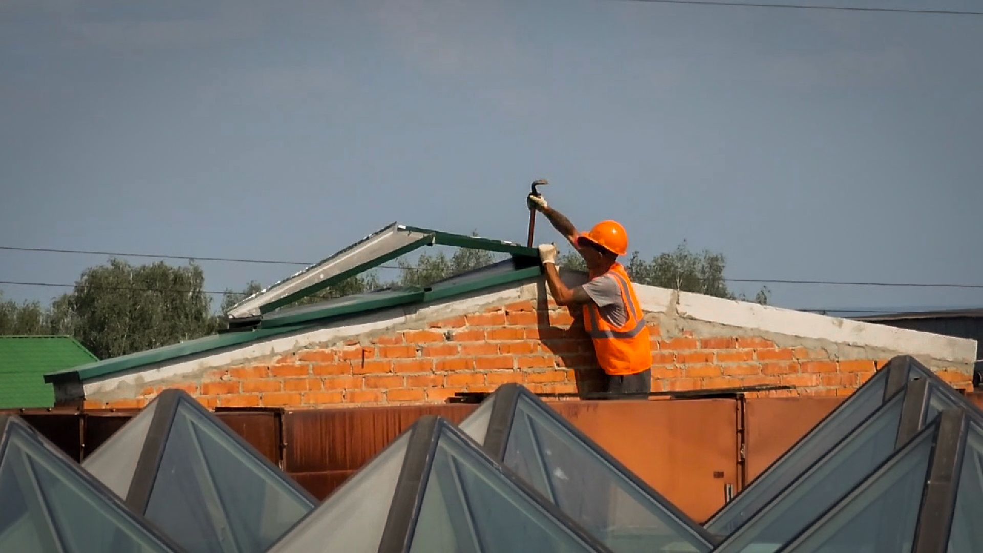 бронницы, ремонт крыши гимназии, ремонт кровли гимназии в бронницах,