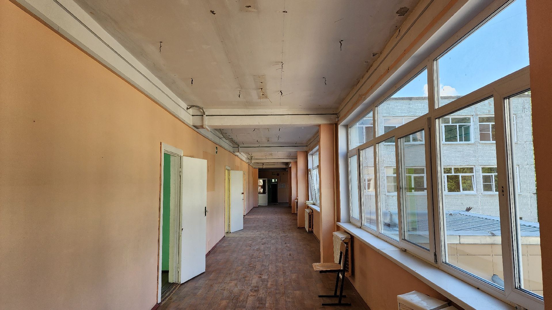 Ремонт школы , капитальный  ремонт, Лобня, Школа 2,