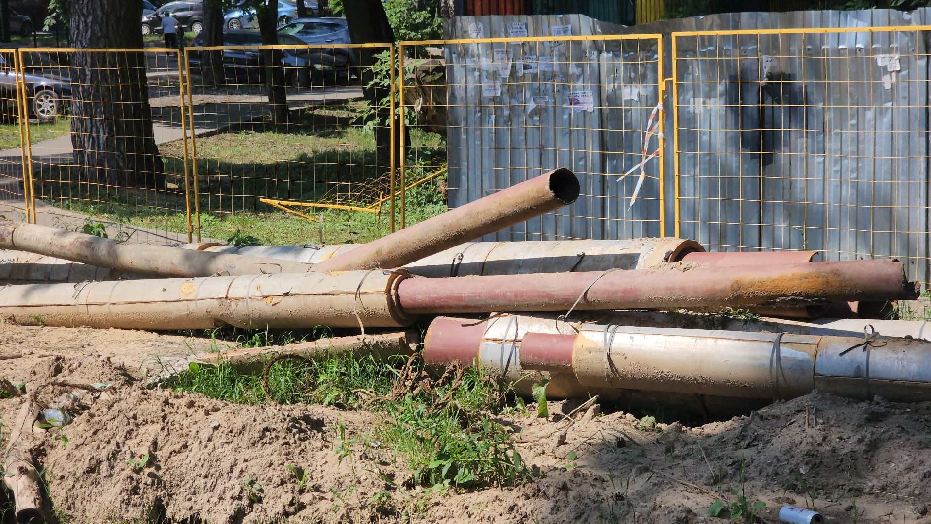 щёлково, замена труб,  реконструкция теплотрассы, монино,