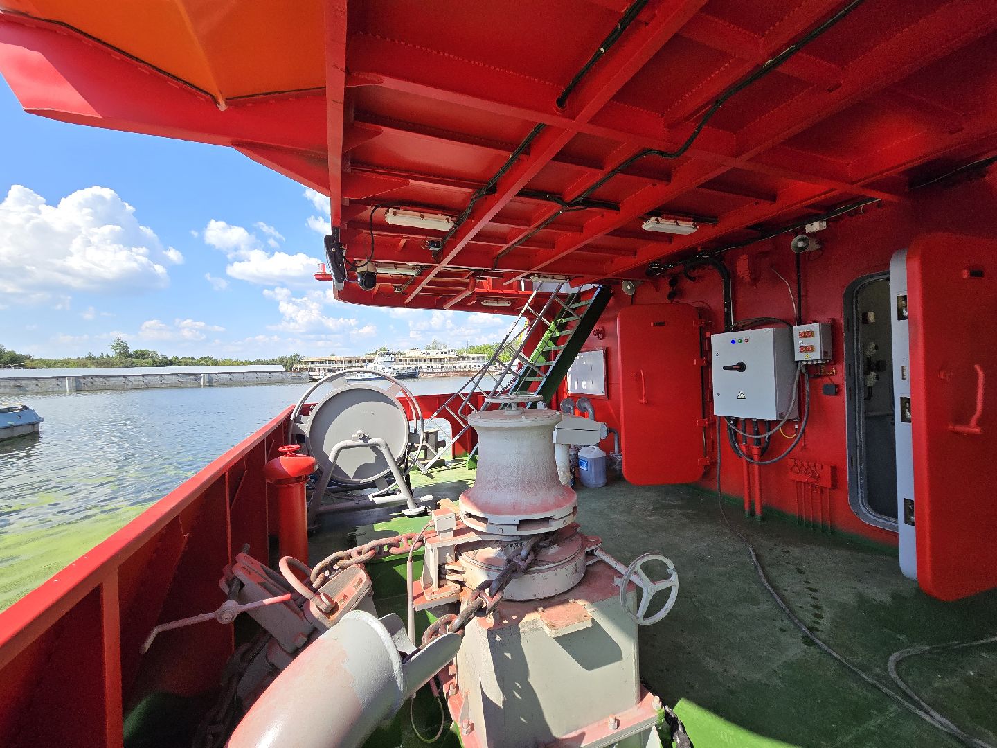 Коломна, порт коломна,теплоход, плавучий госпиталь,