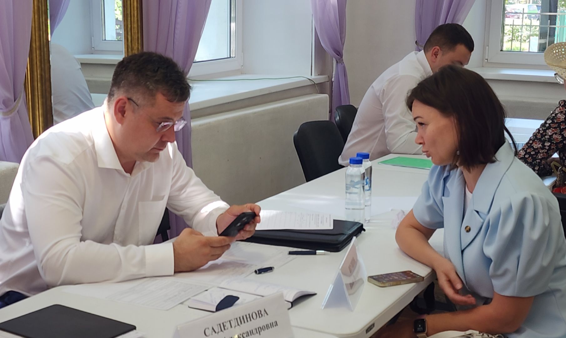 Выездная администрация , Личный прием , Строительство , Детские сады ,