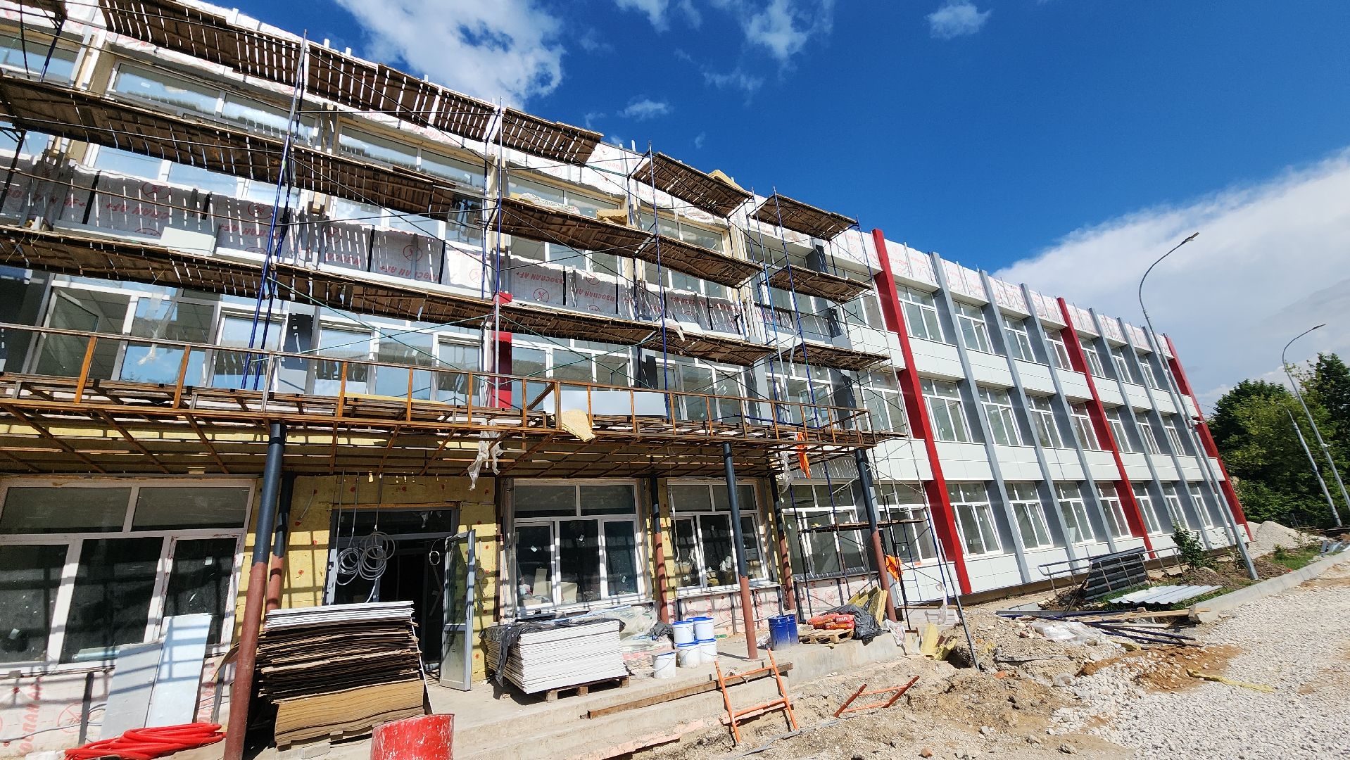 серпухов, подмосковье, капремонт школы,