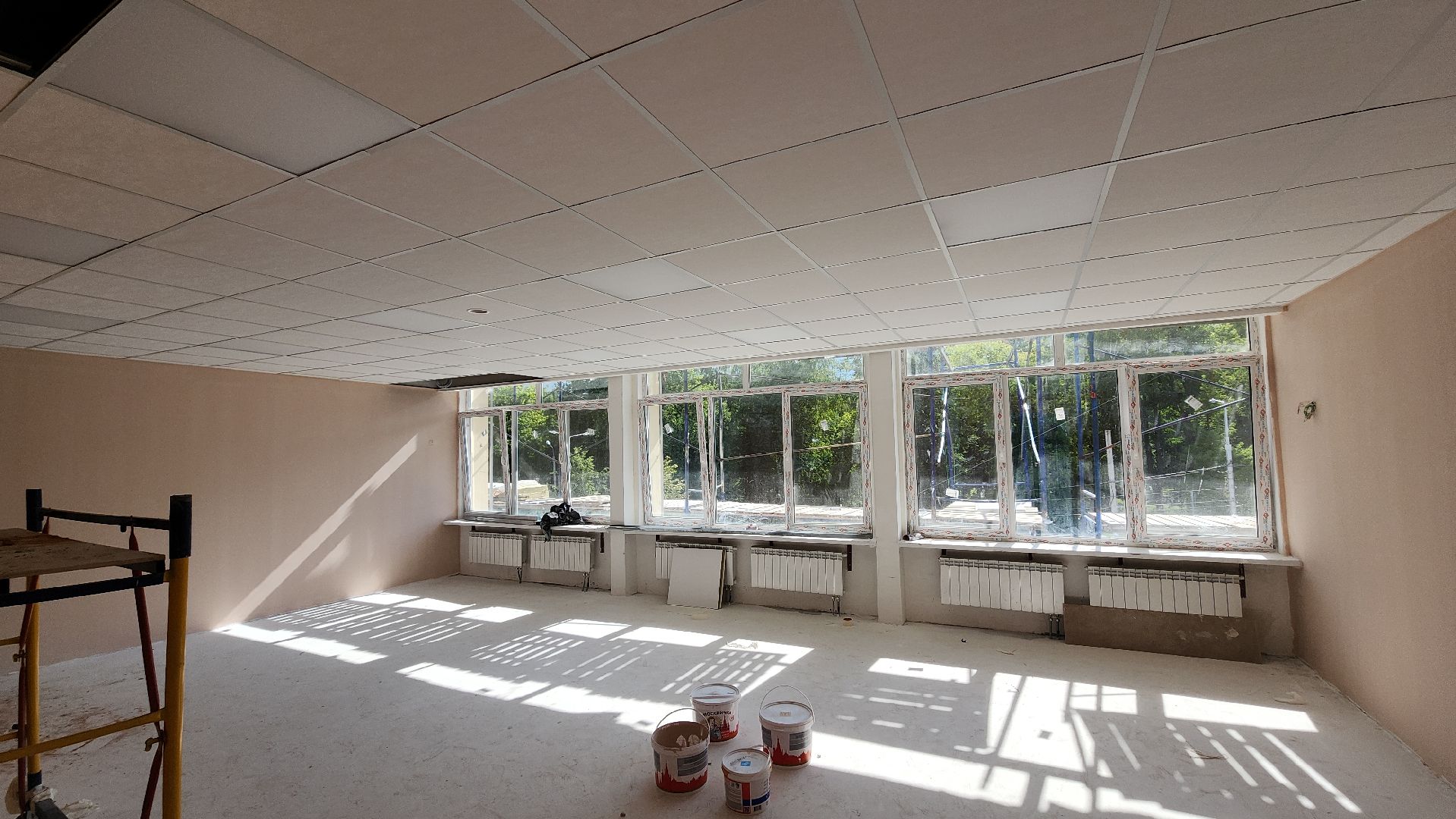 серпухов, подмосковье, капремонт школы,