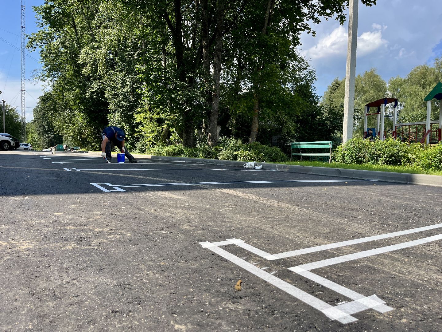 наро-фоминский городской округ, поселок васильчиново, комплексное благоустройство дворов, перемены наро-фоминск ,