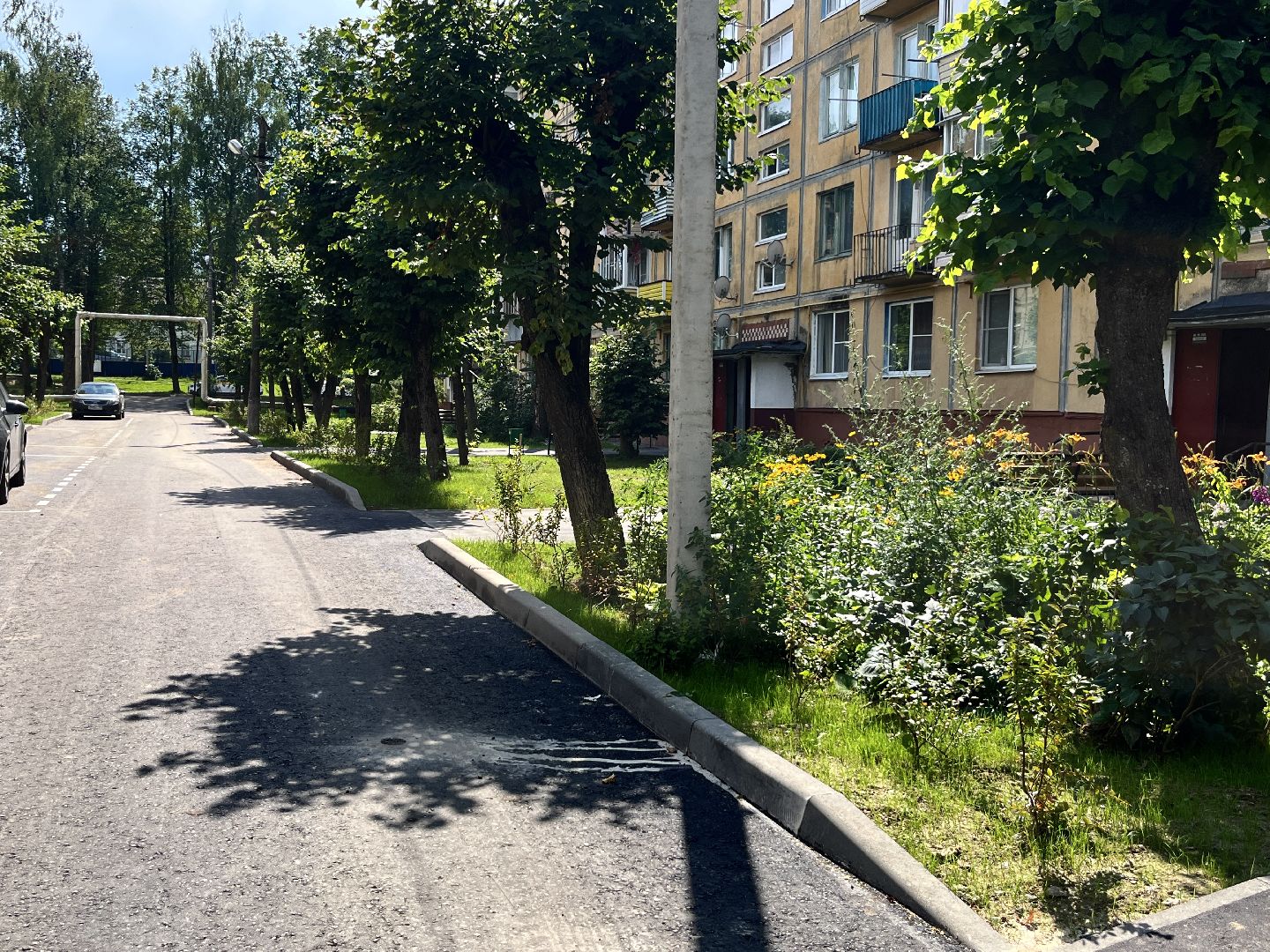 наро-фоминский городской округ, поселок васильчиново, комплексное благоустройство дворов, перемены наро-фоминск ,