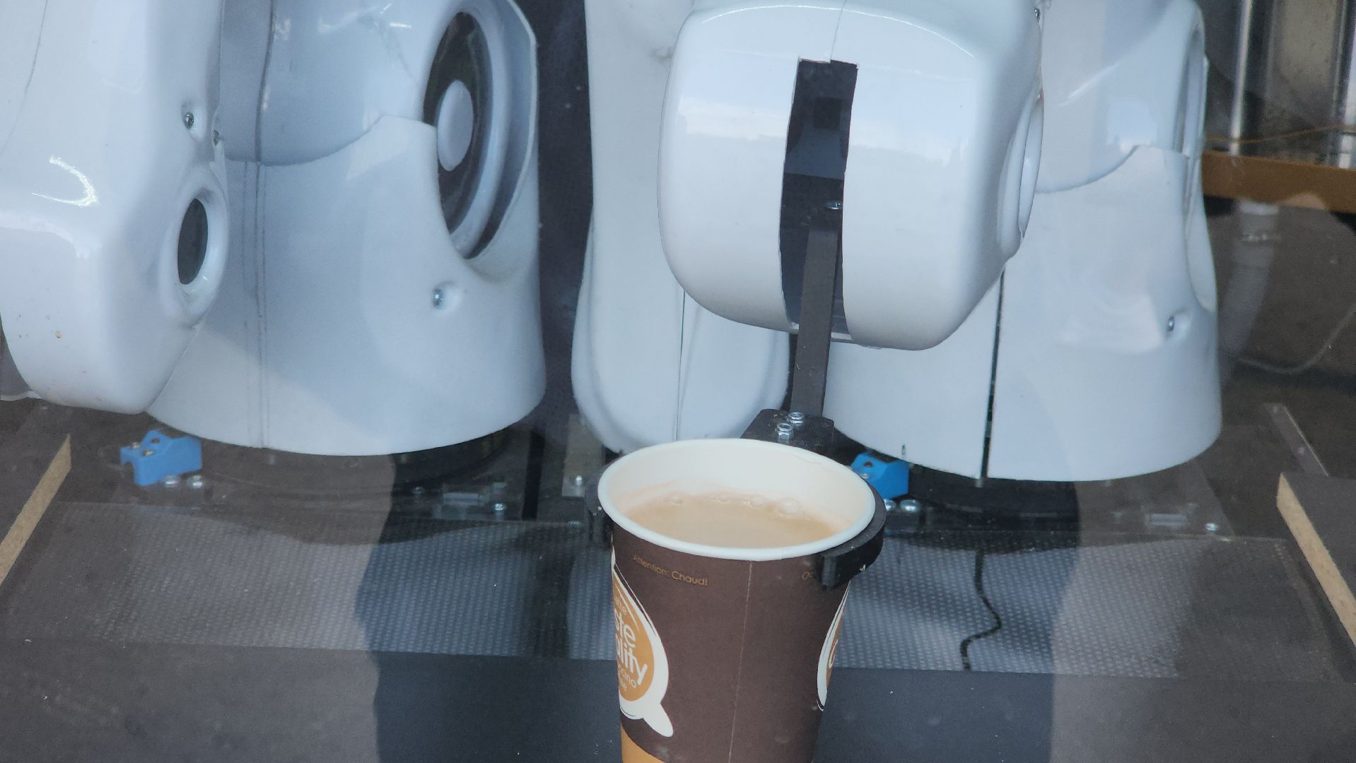 долгопрудный, центральный парк, робокафе, роботы, робот-бариста, фудкорт, дети,