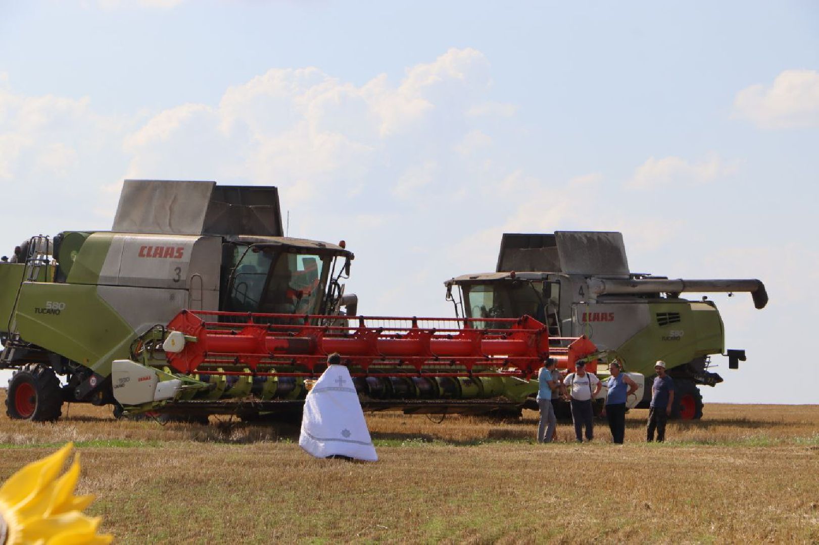праздник первого снопа,  серебряные пруды, Якимовка, Уборочная 2025,