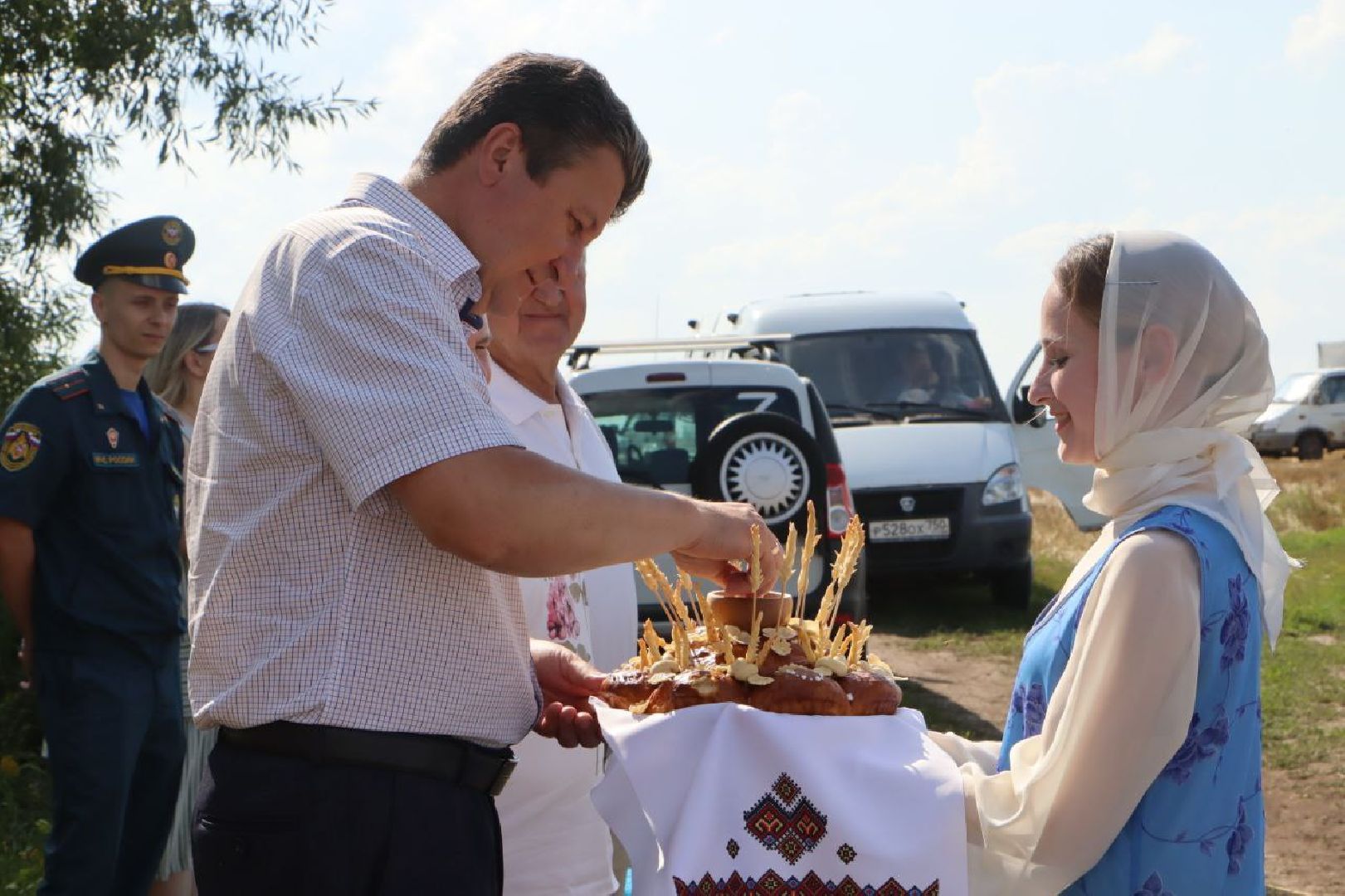 праздник первого снопа,  серебряные пруды, Якимовка, Уборочная 2025,