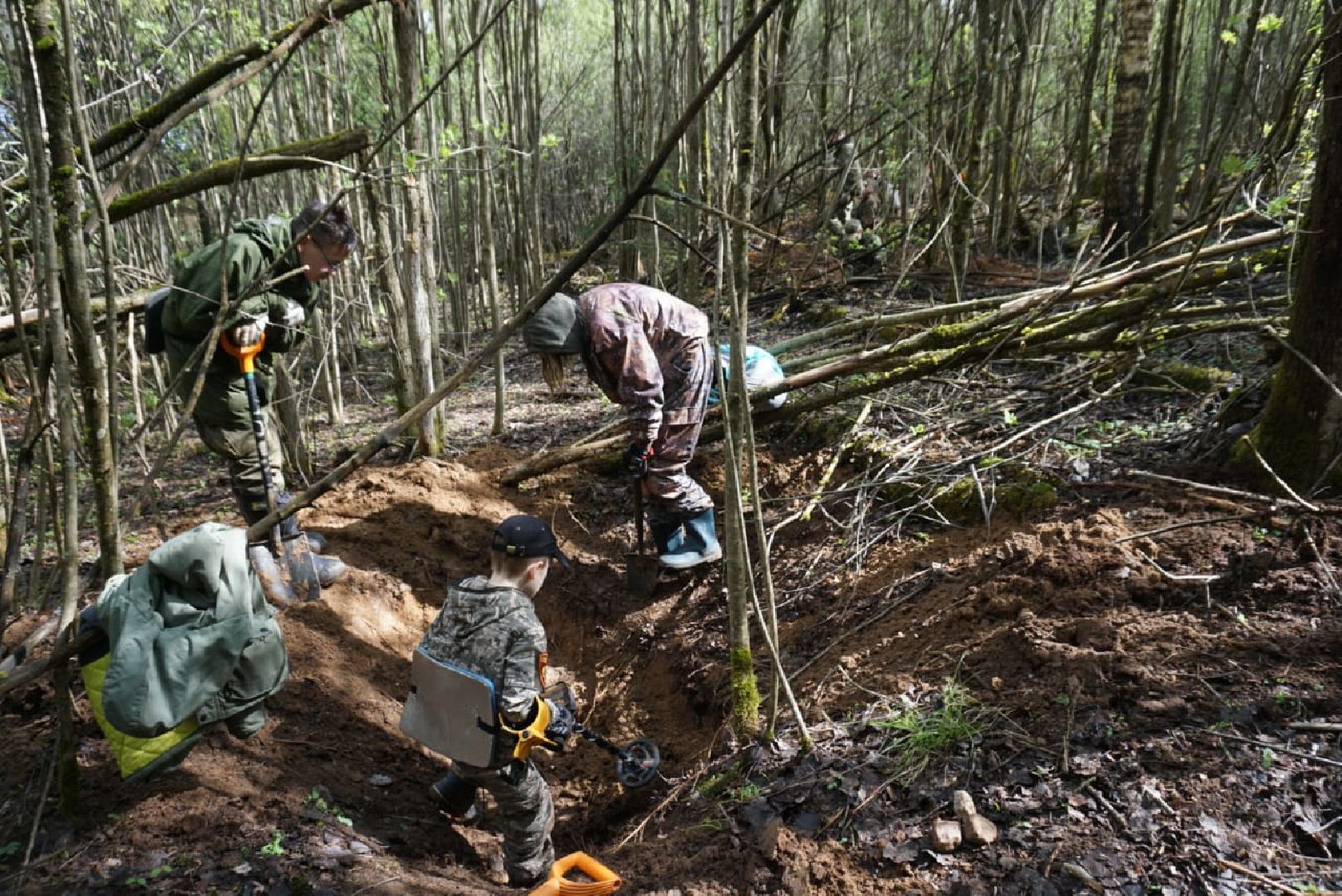 Поисковики, Одинцово, Бушарино, ВОВ