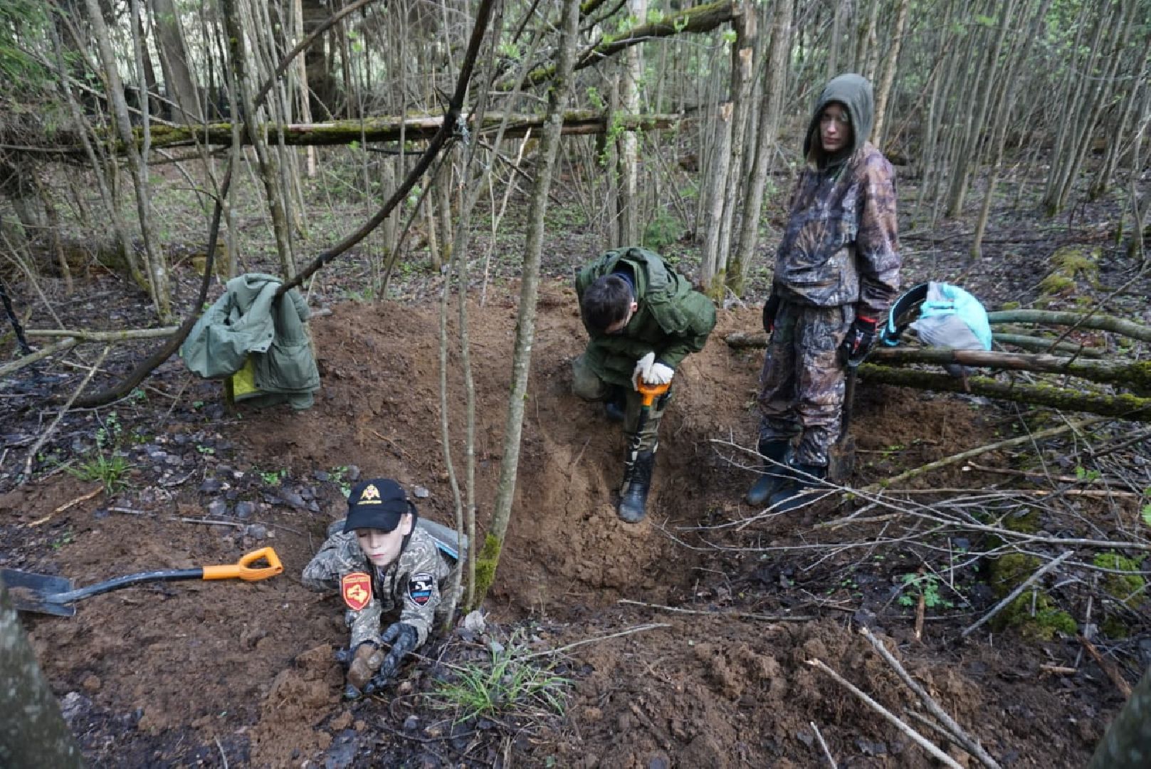 Поисковики, Одинцово, Бушарино, ВОВ
