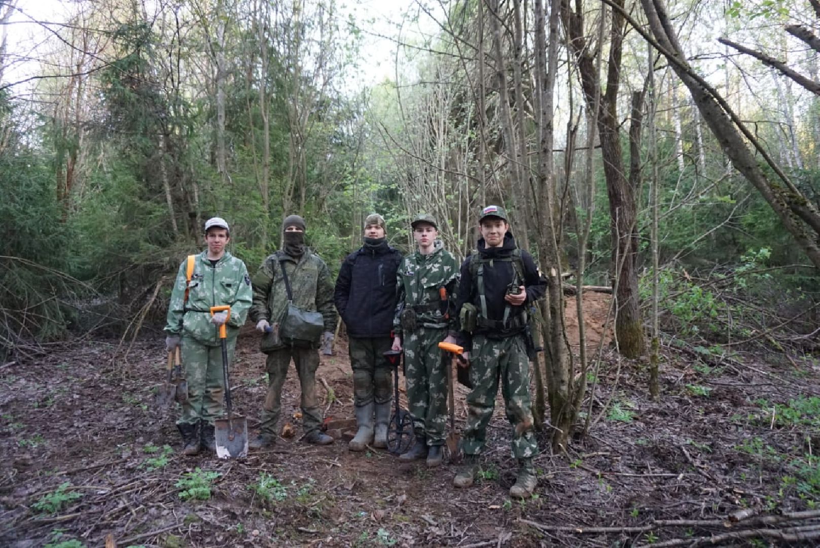 Поисковики, Одинцово, Бушарино, ВОВ