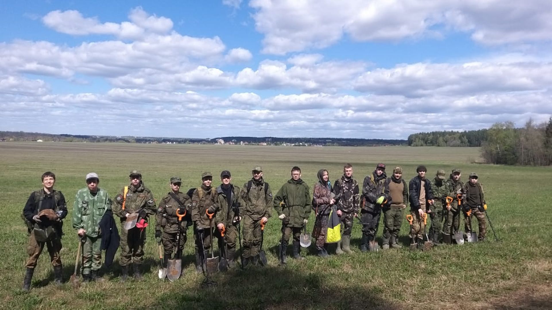 Поисковики, Одинцово, Бушарино, ВОВ