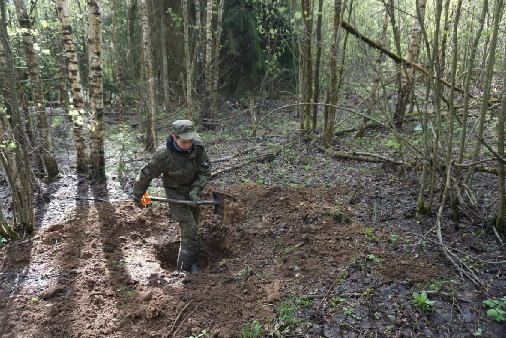 Поисковики, Одинцово, Бушарино, ВОВ