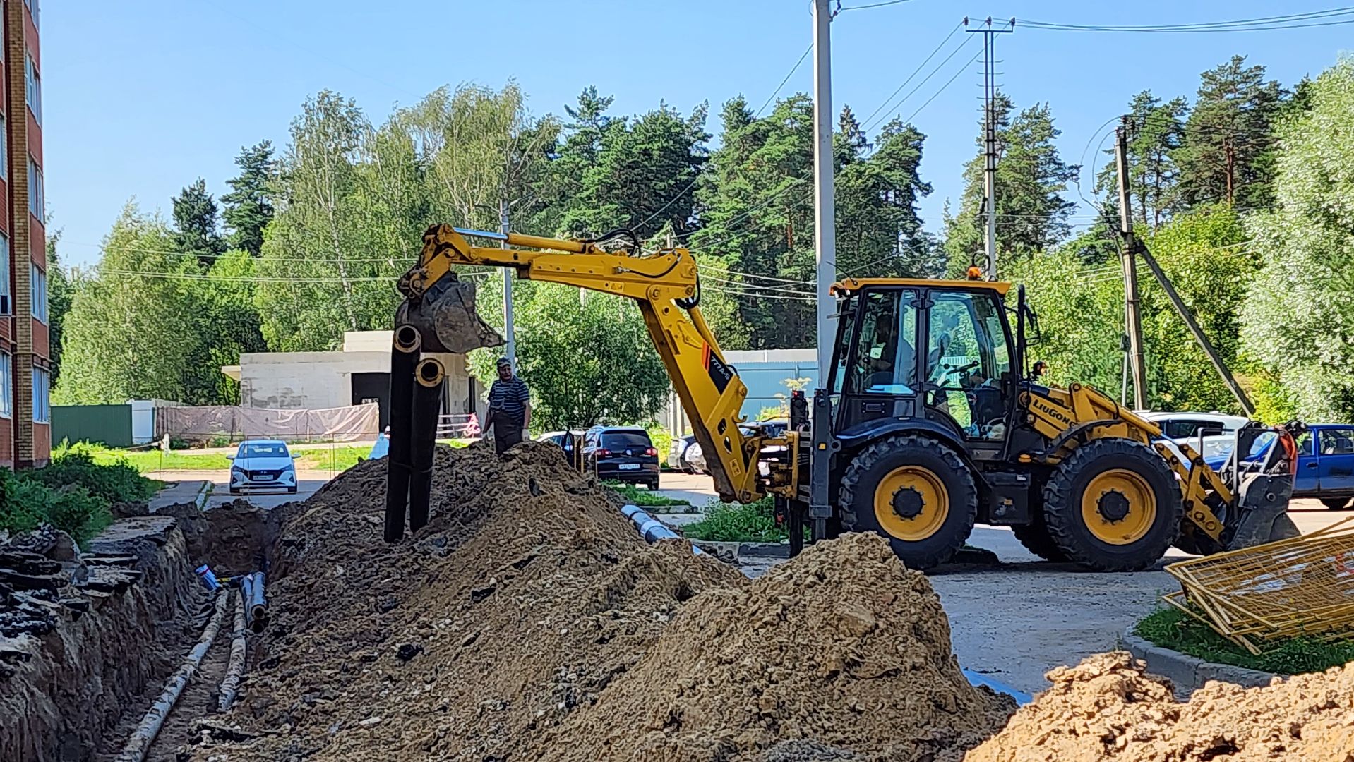 истра, теплотрасса, жкх, капремонт теплосети,