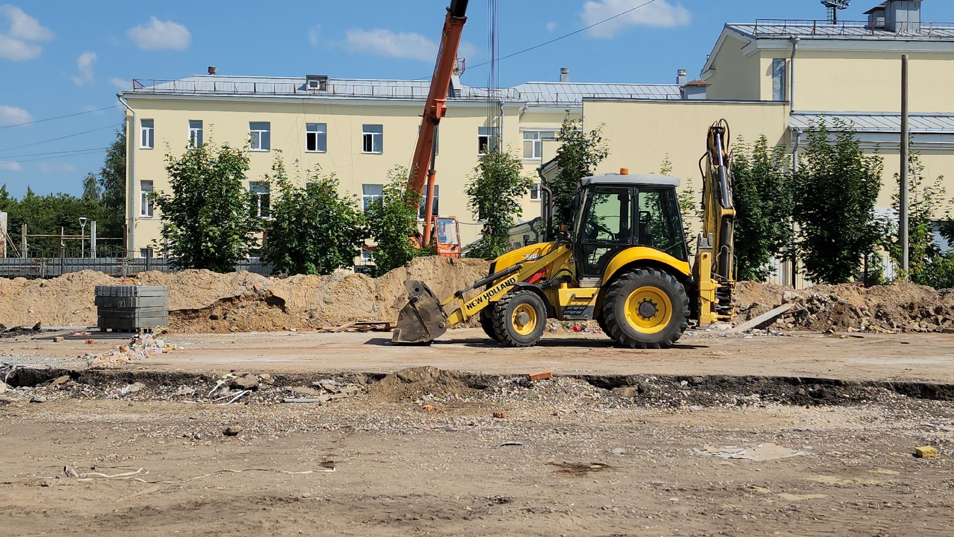 капитальный ремонт, строительство, центр образования, рабочий поселок обухово, богородский городской округ,