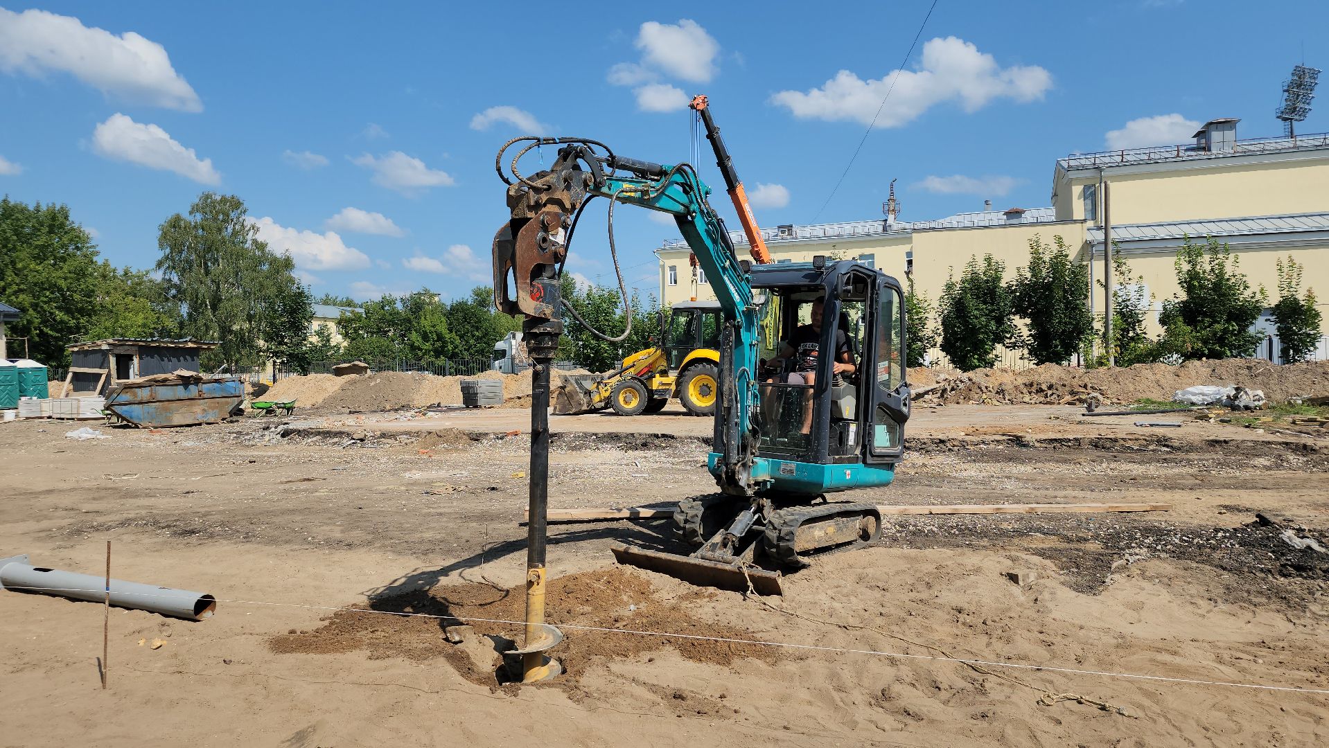 капитальный ремонт, строительство, центр образования, рабочий поселок обухово, богородский городской округ,