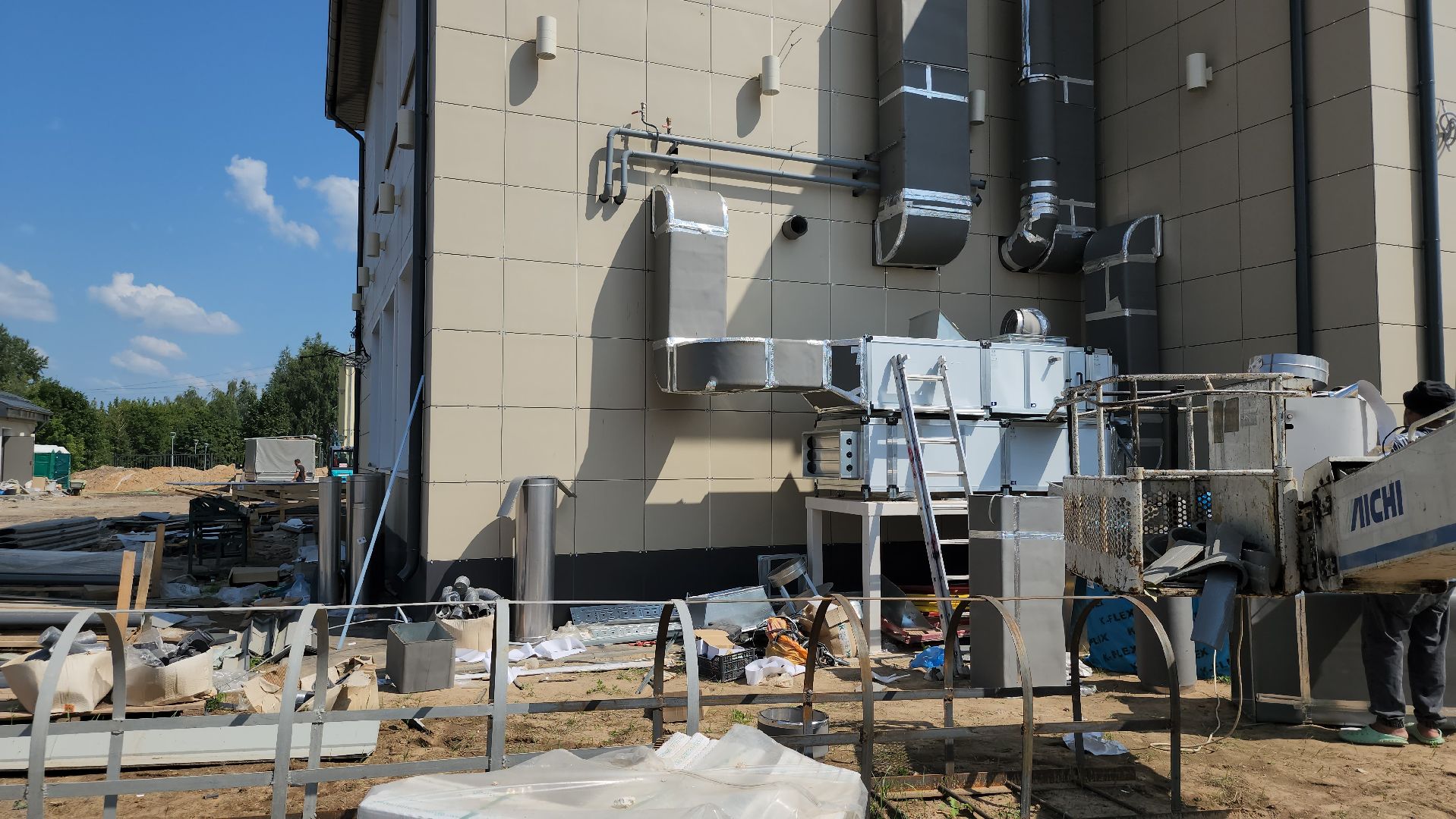 капитальный ремонт, строительство, центр образования, рабочий поселок обухово, богородский городской округ,