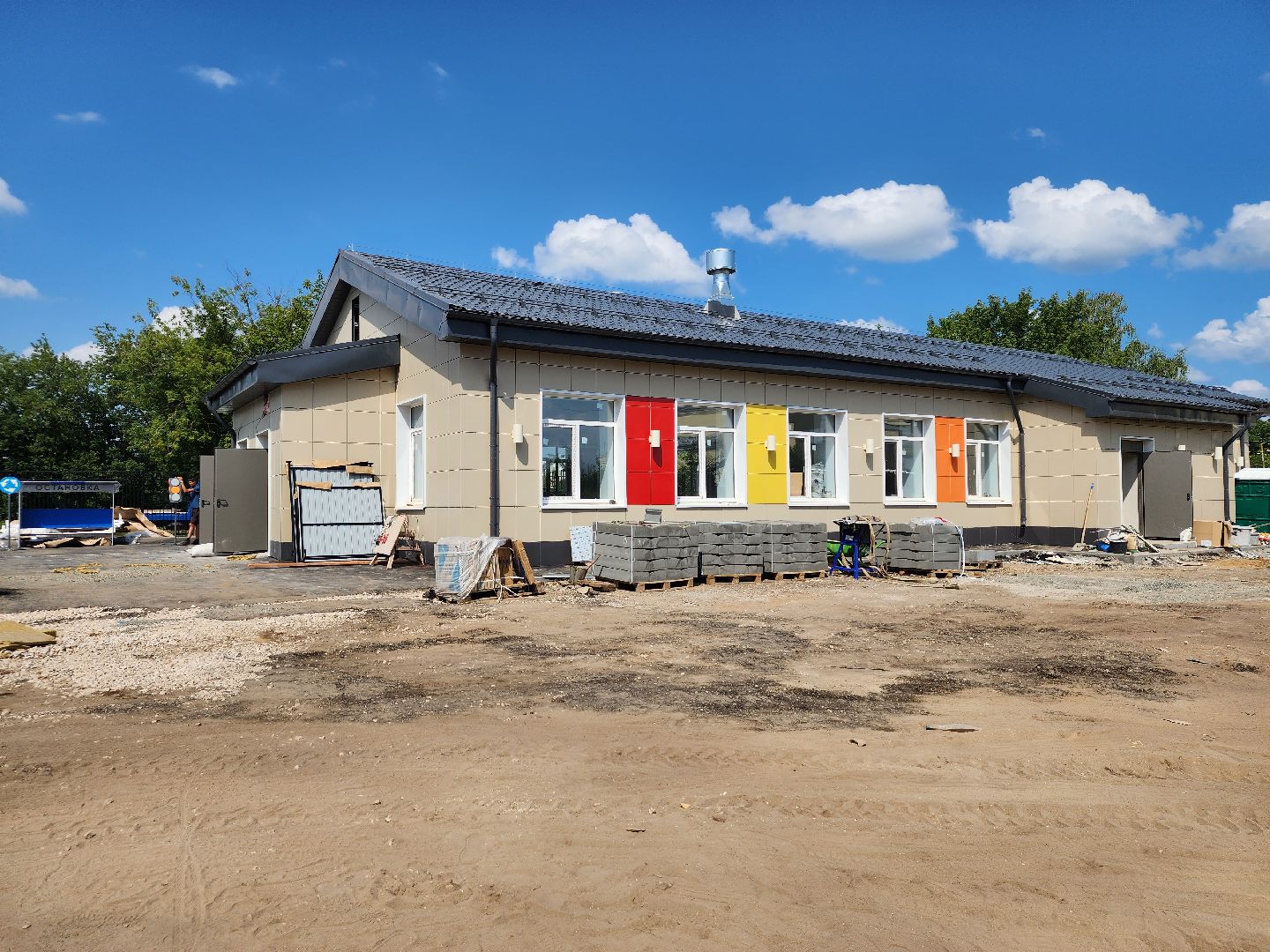 капитальный ремонт, строительство, центр образования, рабочий поселок обухово, богородский городской округ,