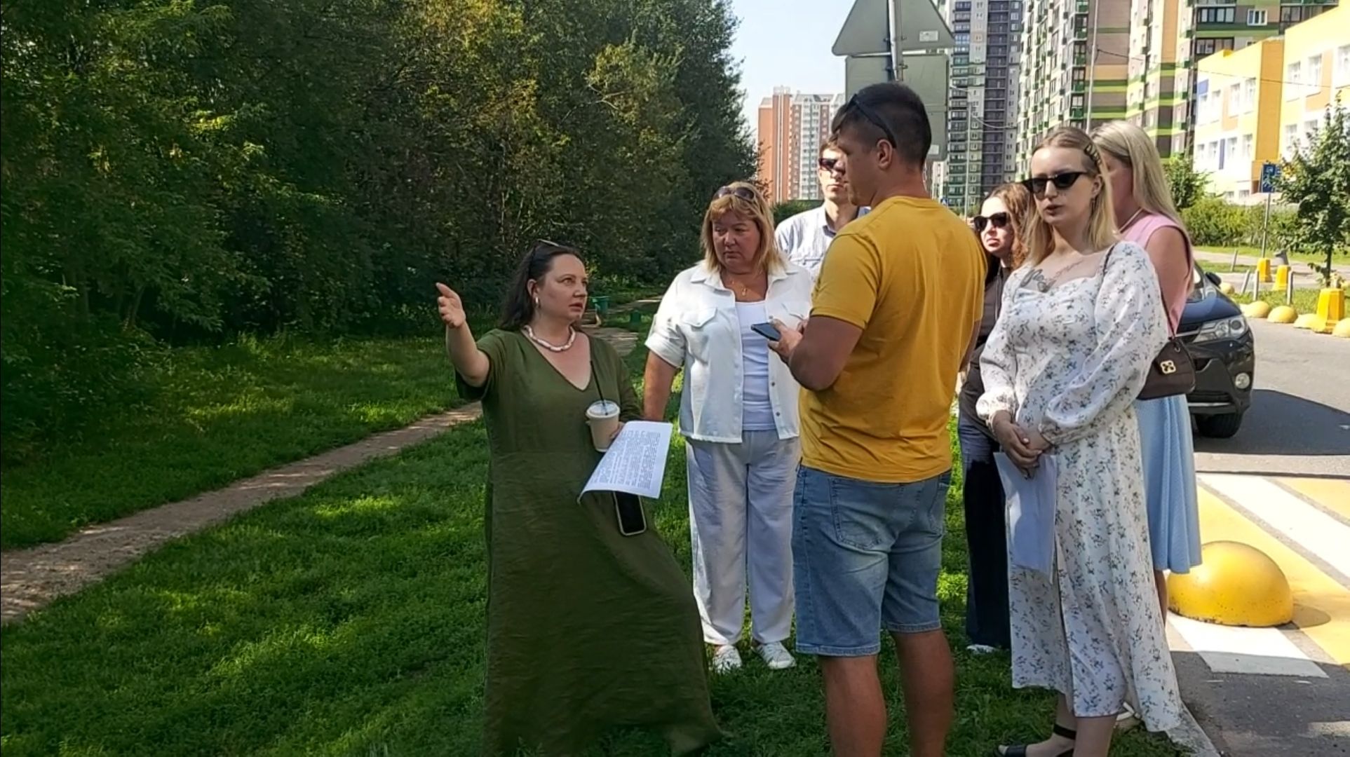 встреча администрации с жителями, раскопки, россети, благоустройство,