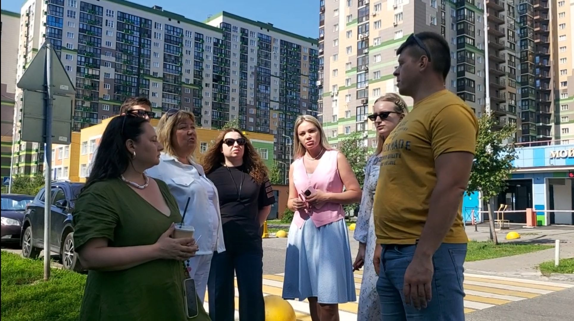 встреча администрации с жителями, раскопки, россети, благоустройство,