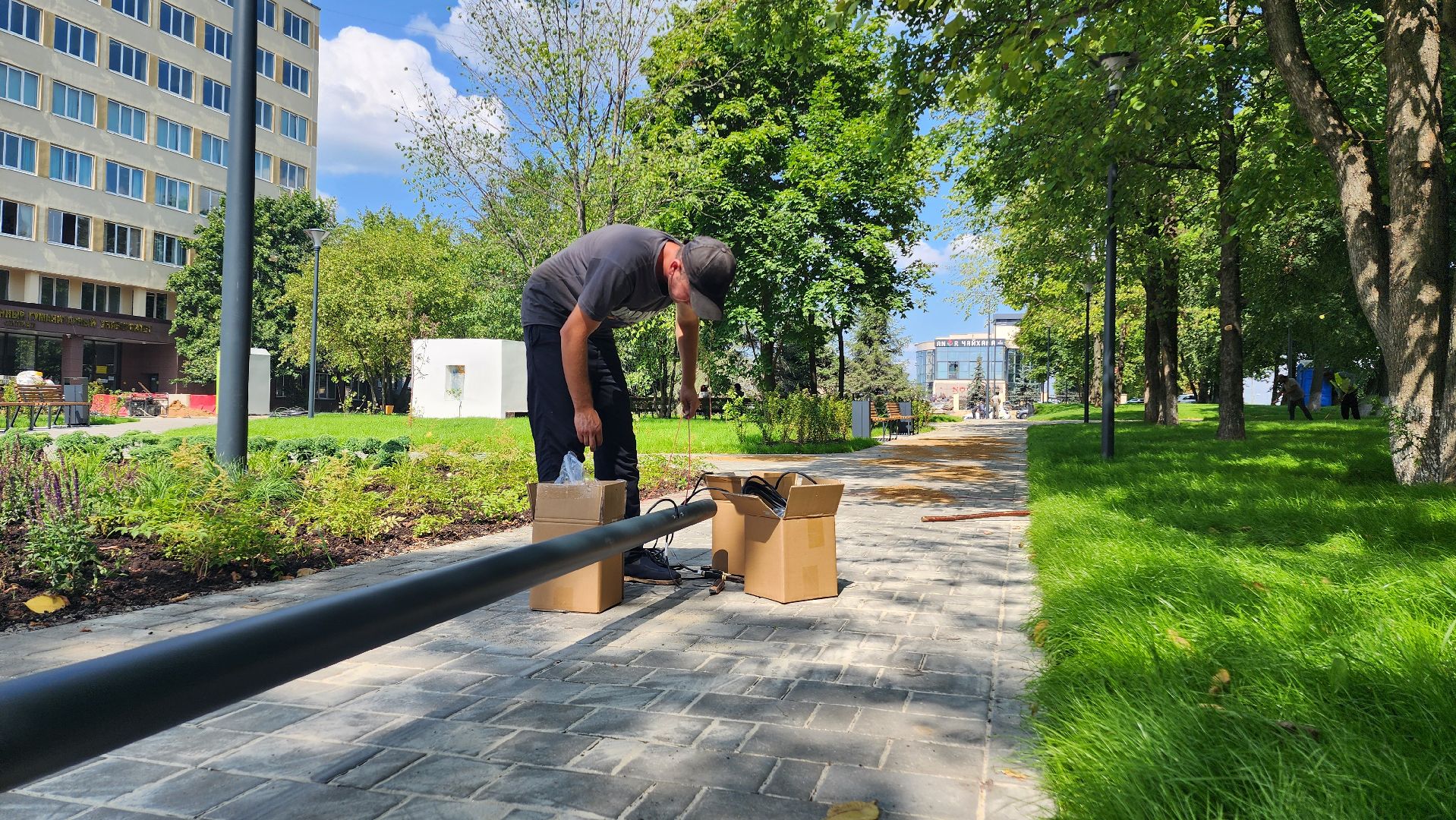 благоустройство, домодедово, досуг, сквер, отдых, парк, подмосковье,