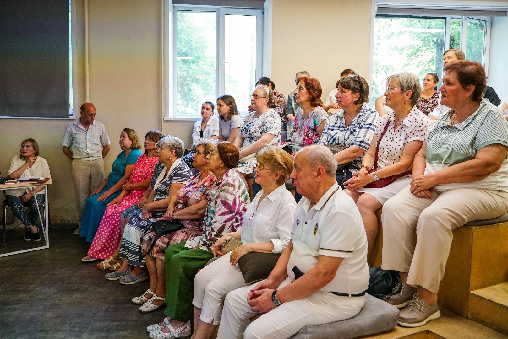 лекция, айвазовский, встреча, жители,