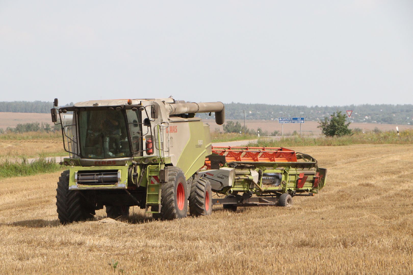 зарайск, сельское хозяйство, уборочная кампания,