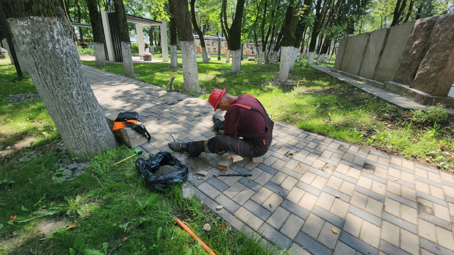 Истра, Сквер, благоуствойство,