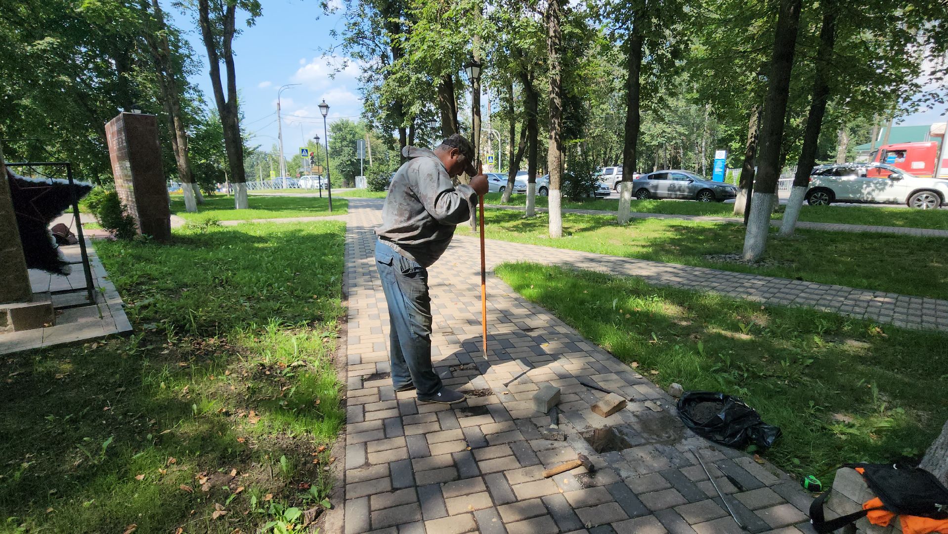 Истра, Сквер, благоуствойство,