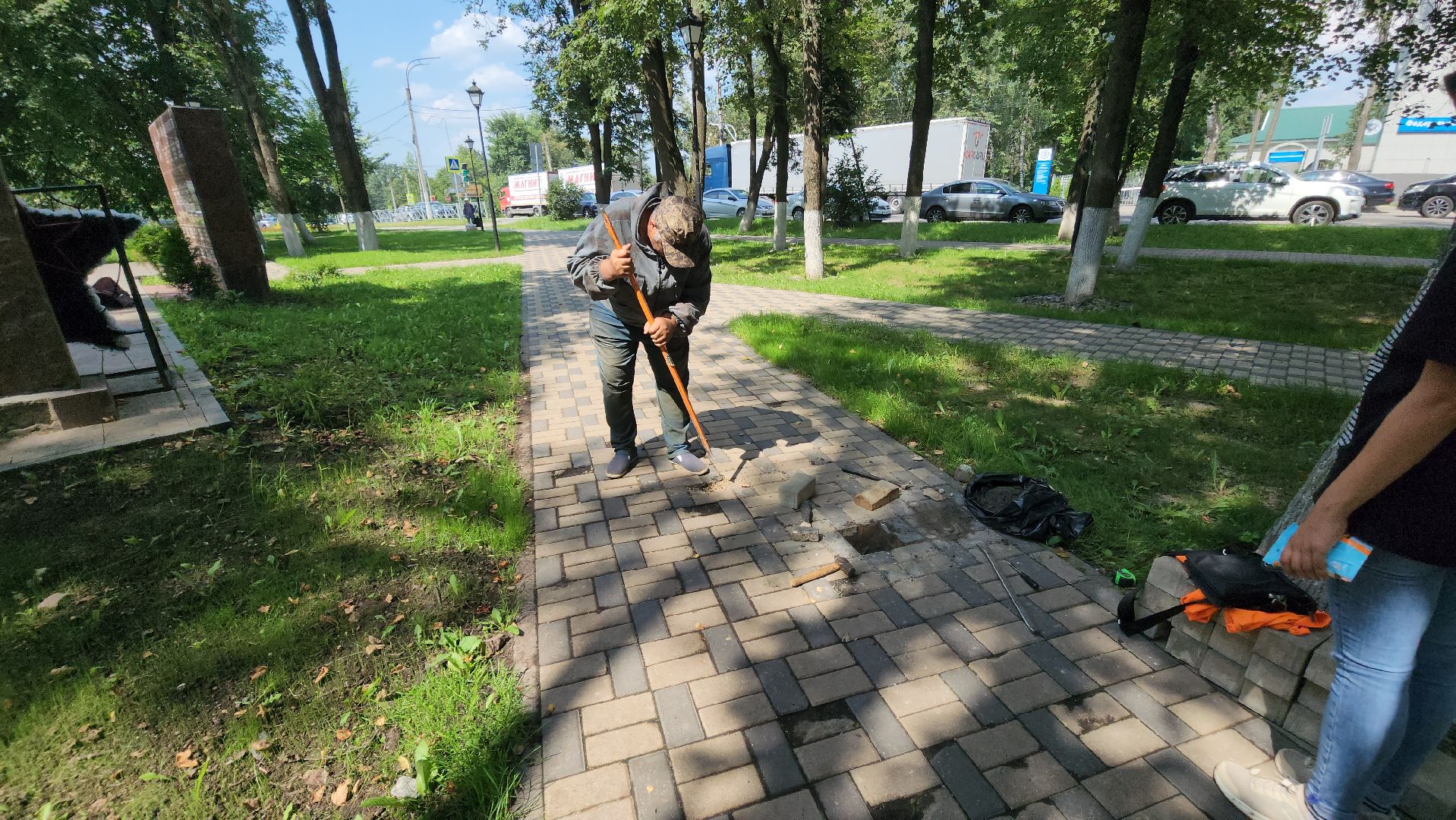 Истра, Сквер, благоуствойство,