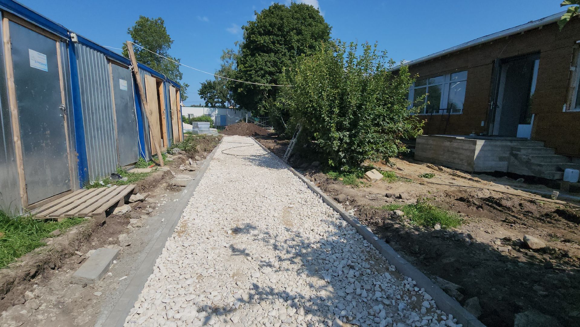 Луховицы, Капитальный ремонт школы во Фруктовой,