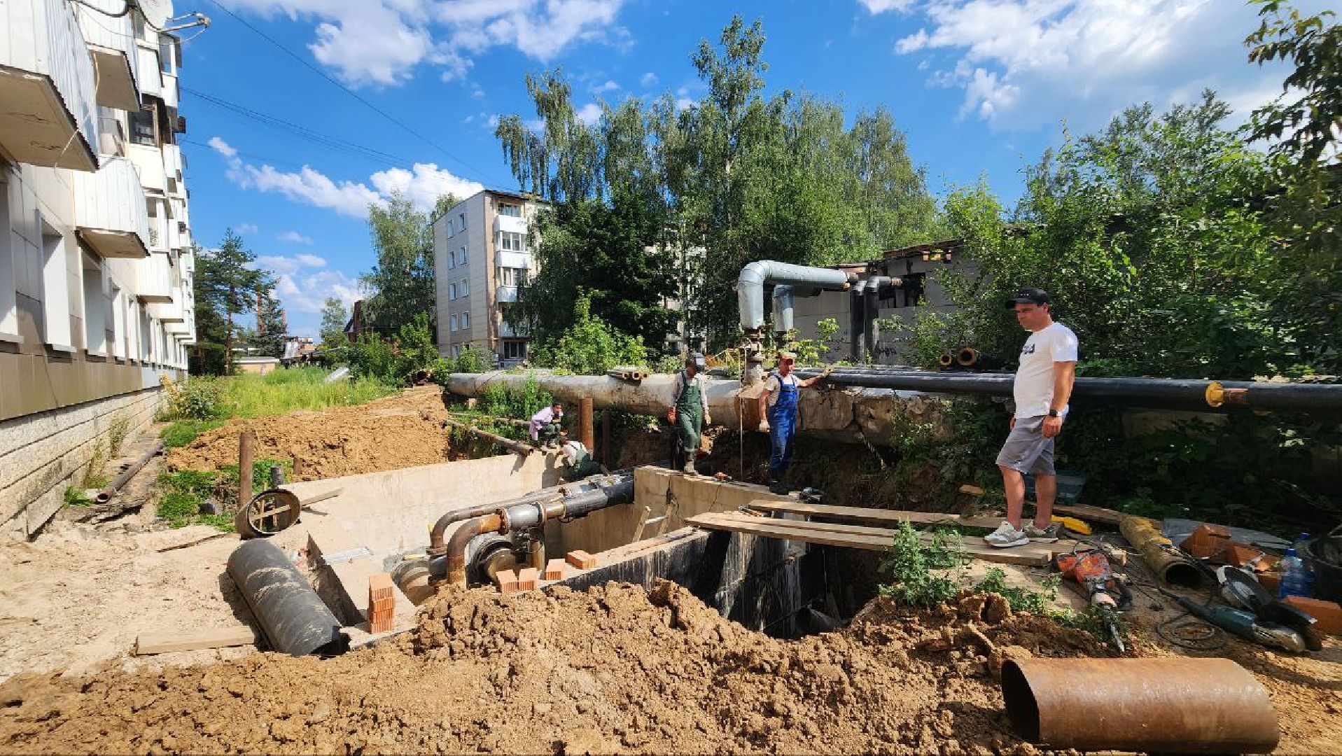 теплосети, газпром теплоэнерго мо,клин,