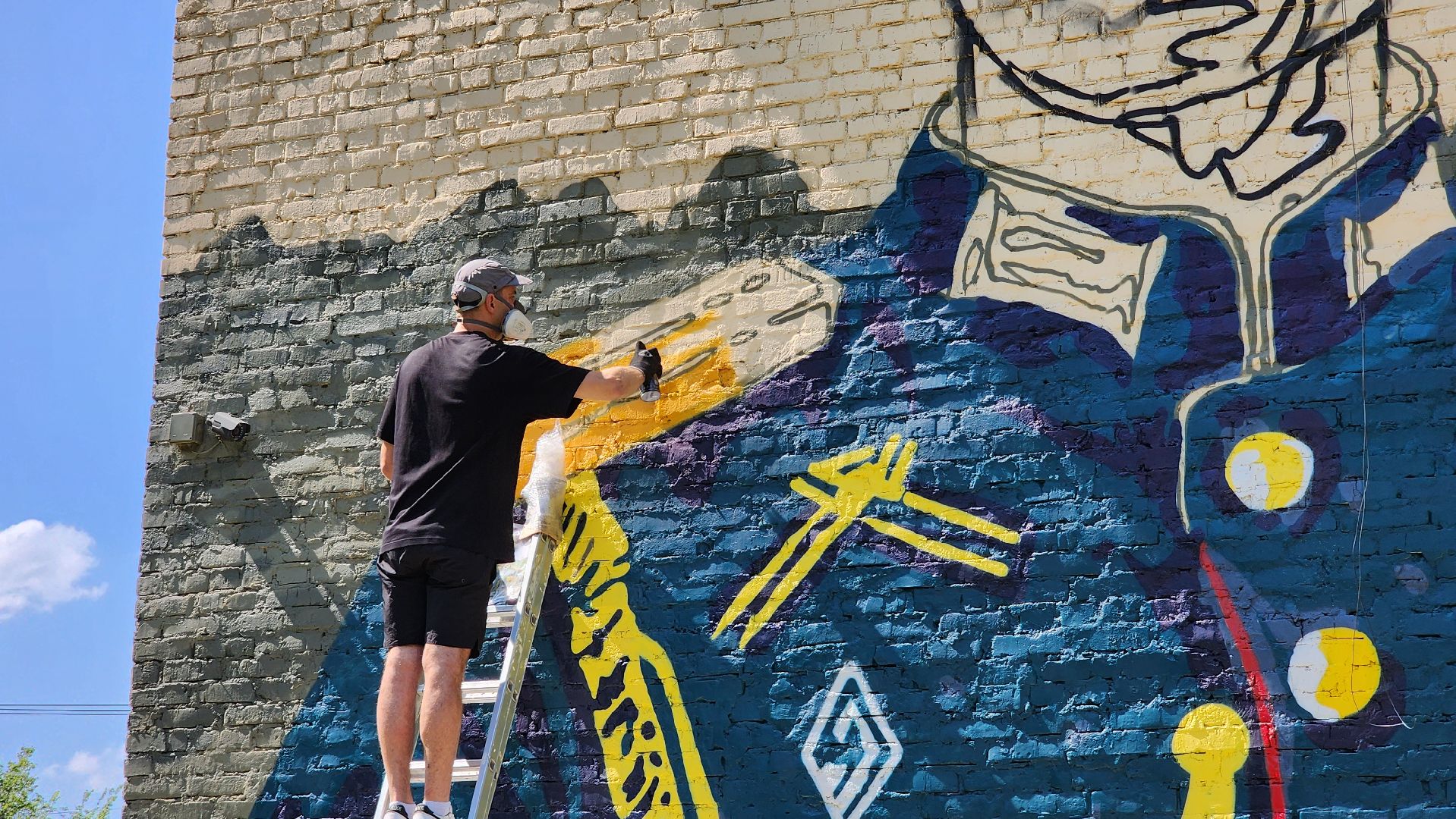 руза, брикет, мурал, первый кадетский казачий корпус, казачество,