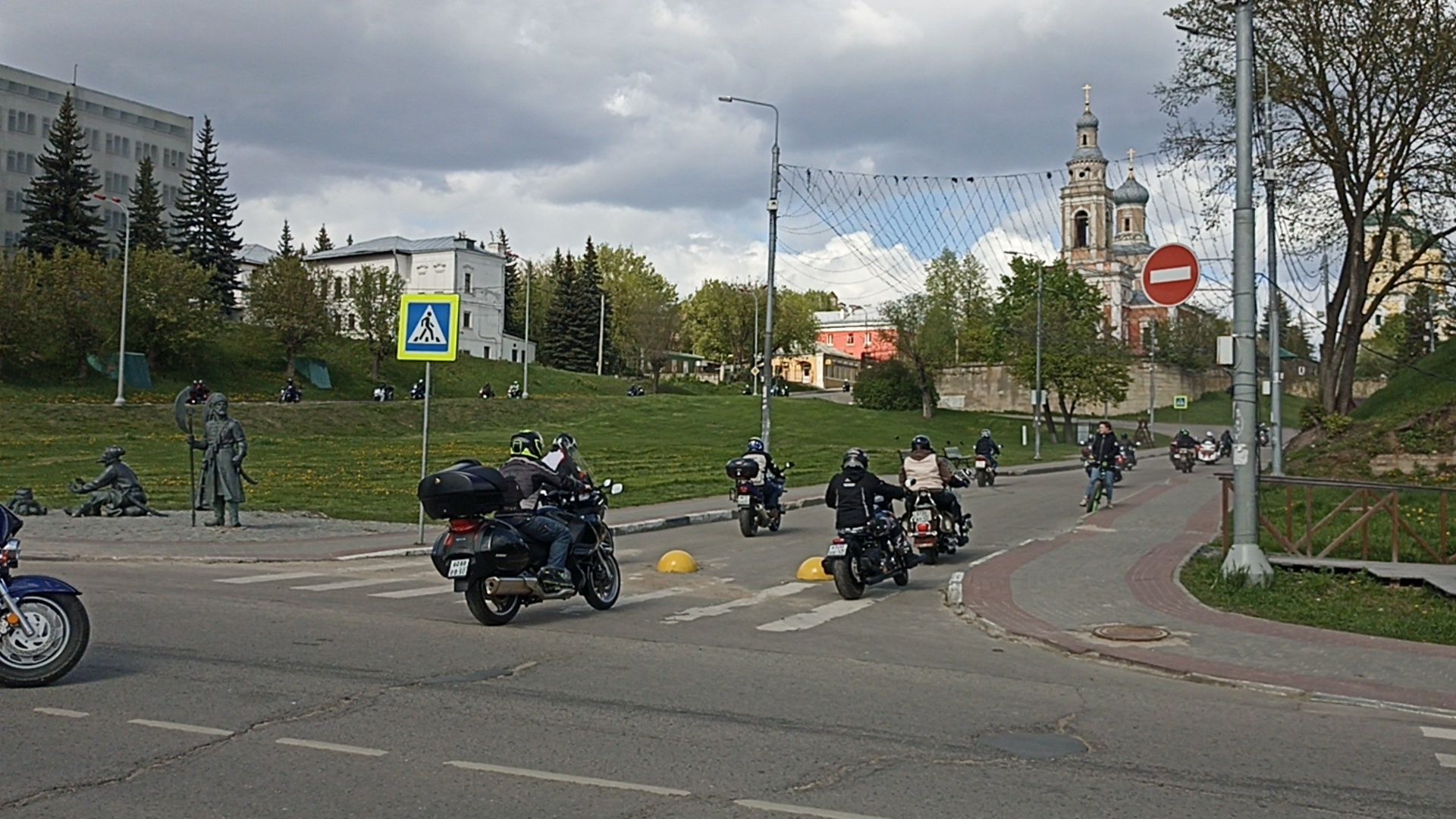 Серпухов, Подмосковье, мотоциклы, байкеры, открытие сезона