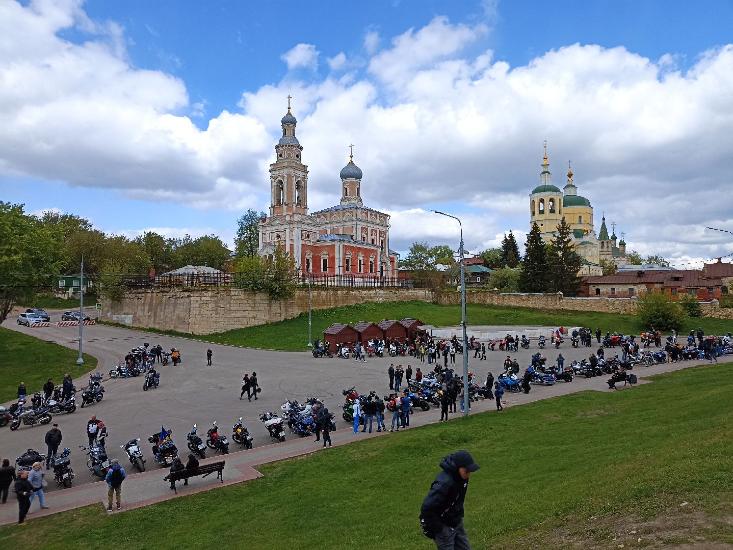 Серпухов, Подмосковье, мотоциклы, байкеры, открытие сезона