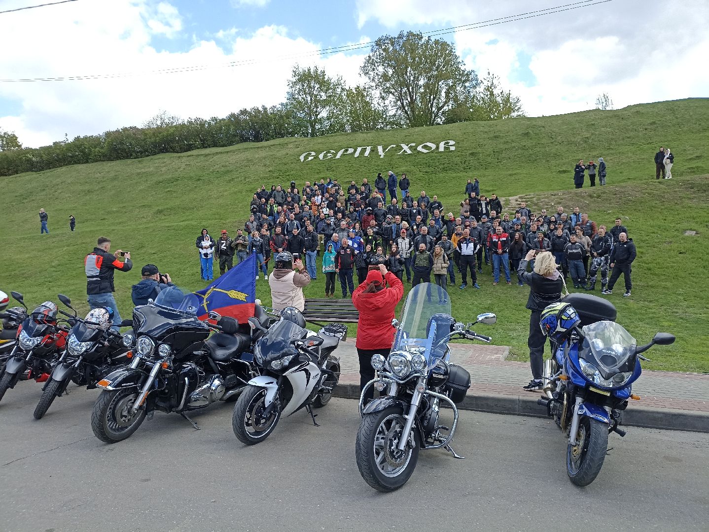 Серпухов, Подмосковье, мотоциклы, байкеры, открытие сезона