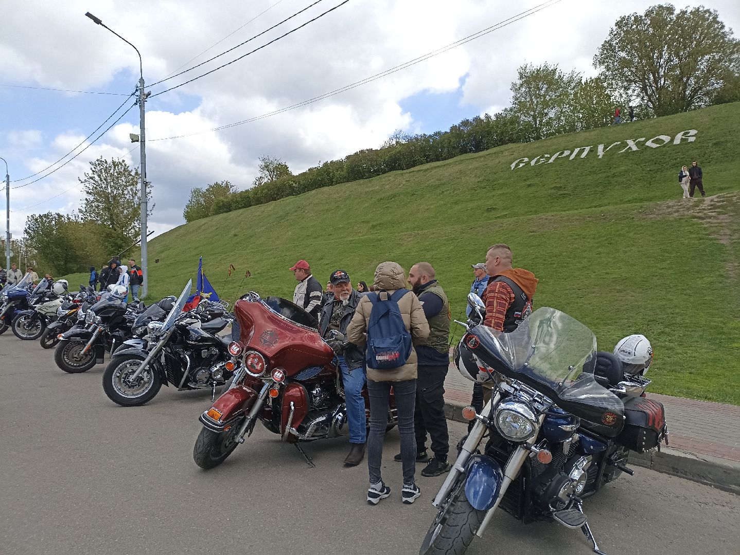 Серпухов, Подмосковье, мотоциклы, байкеры, открытие сезона