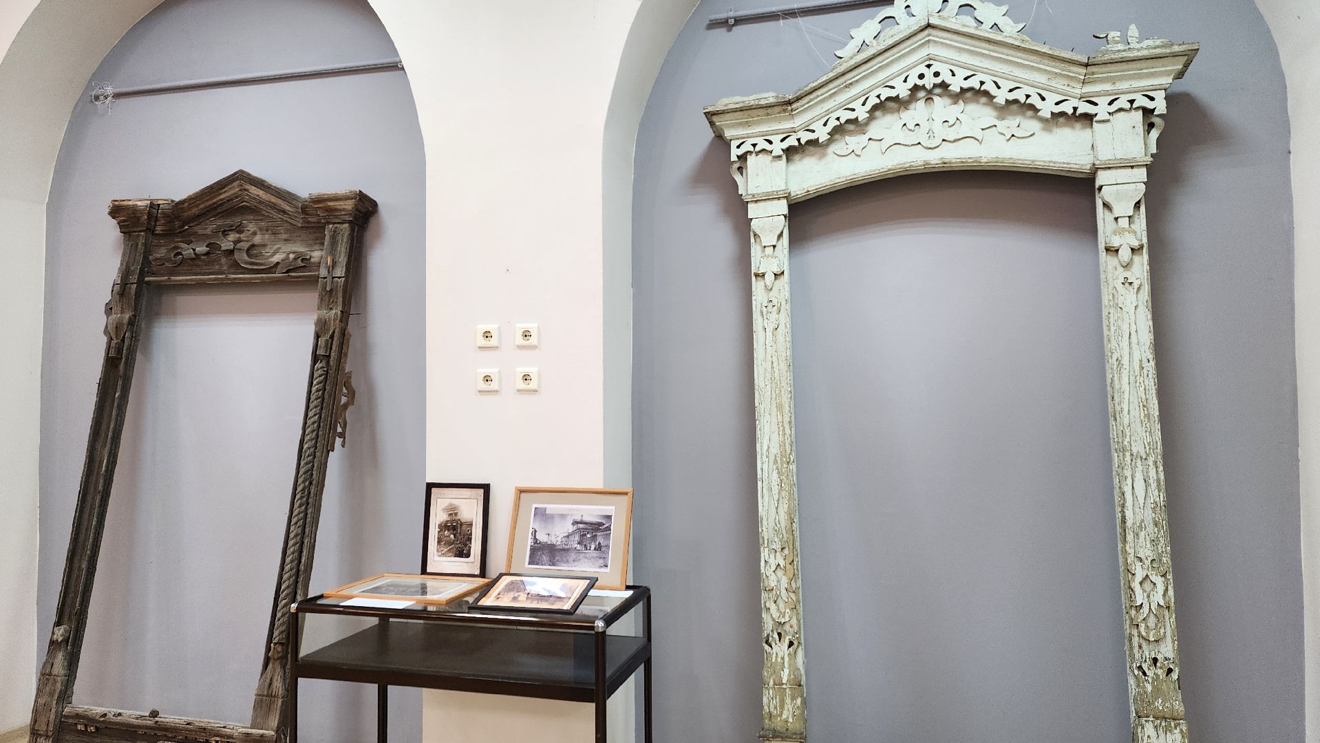 луховицы, культурно-выставочный зал, музей луховицы, выставка наличников, народное творчество,