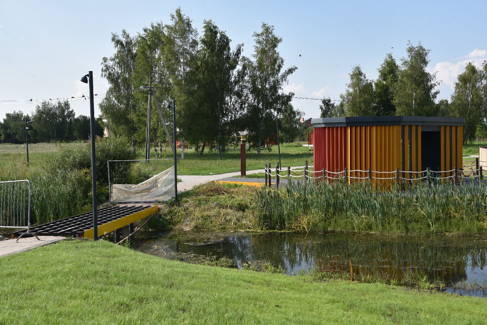 лотошино, красный ручей, благоустройство, формирование комфортной городской среды, нацпроект,