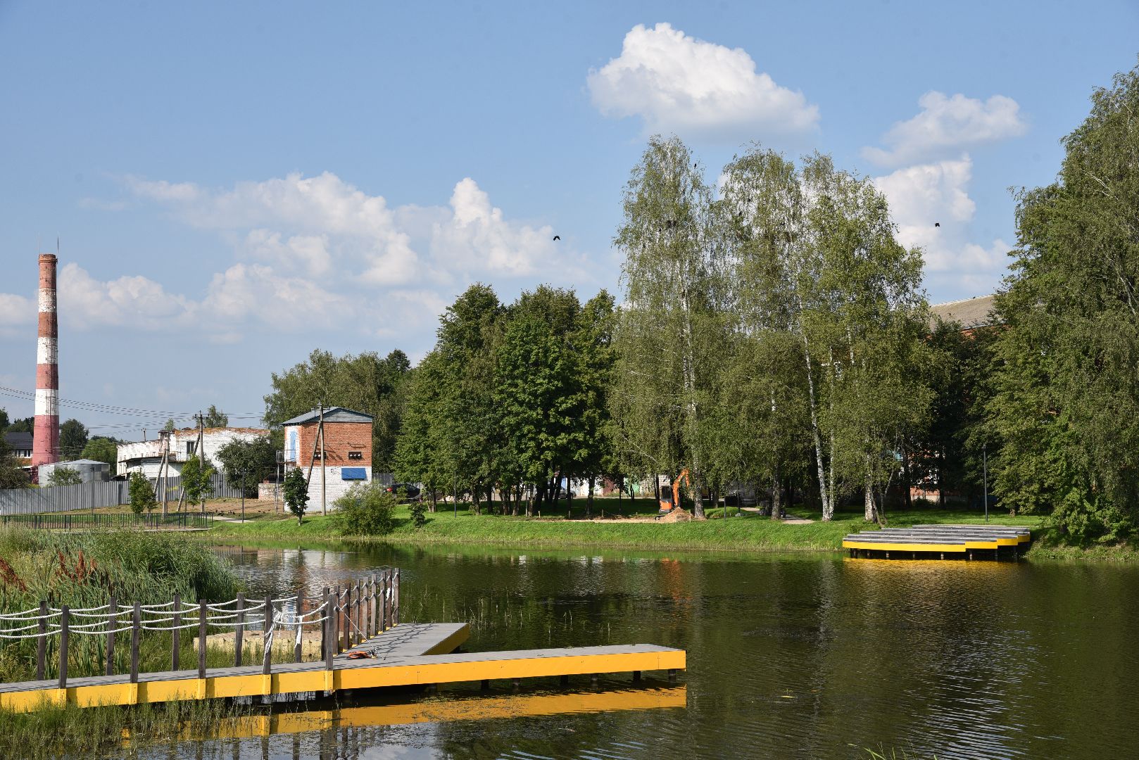 лотошино, красный ручей, благоустройство, формирование комфортной городской среды, нацпроект,