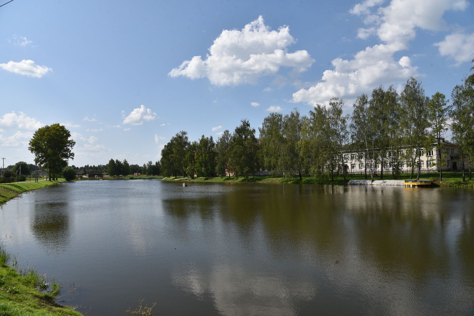лотошино, красный ручей, благоустройство, формирование комфортной городской среды, нацпроект,