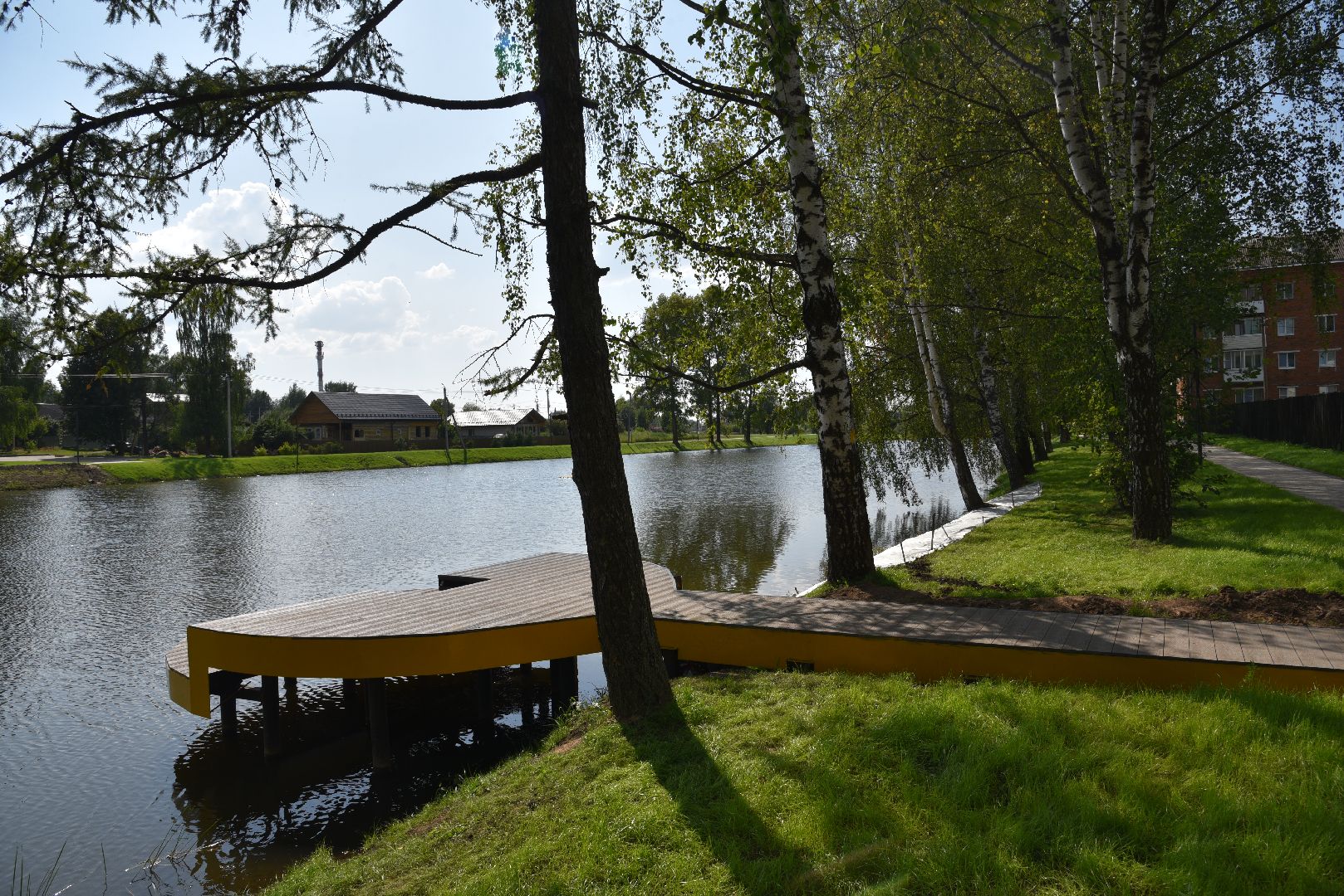 лотошино, красный ручей, благоустройство, формирование комфортной городской среды, нацпроект,