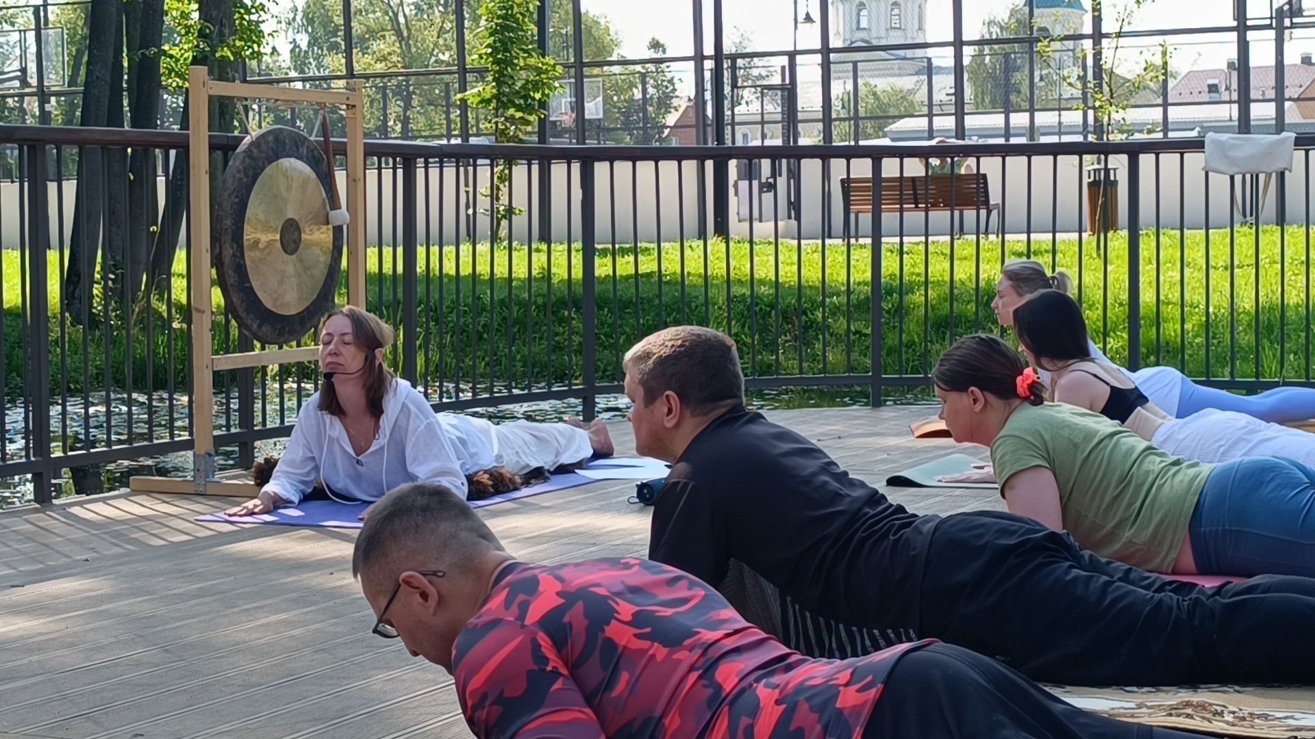 парк, йога, лобня,