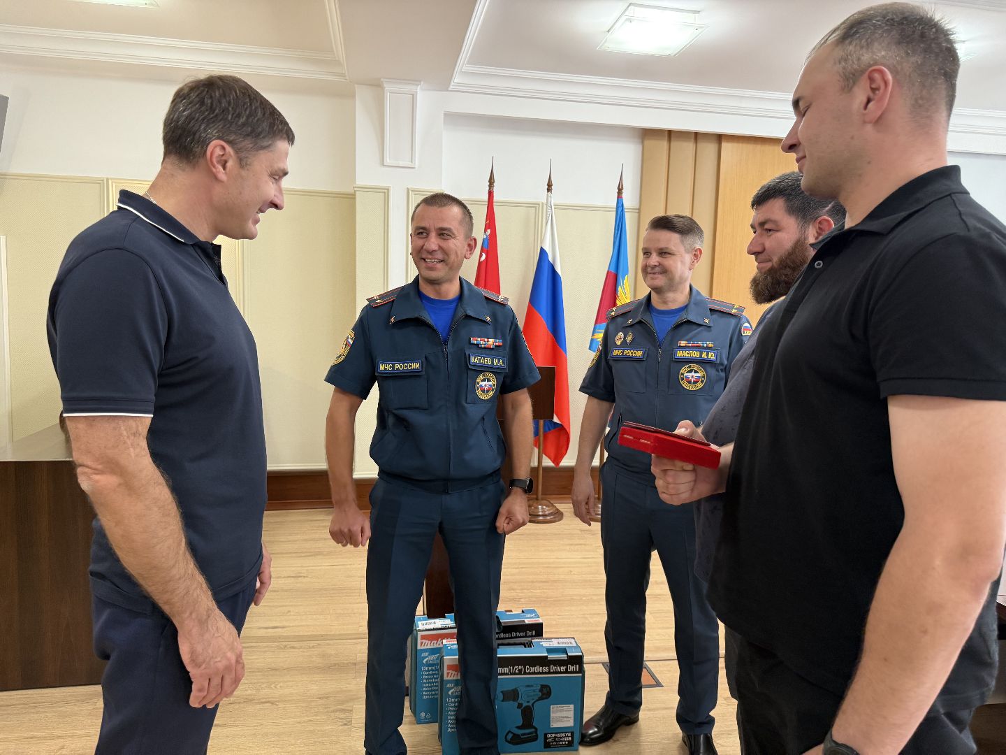 люберцы, мчс, глава администрации, пожар, награждение, героизм,