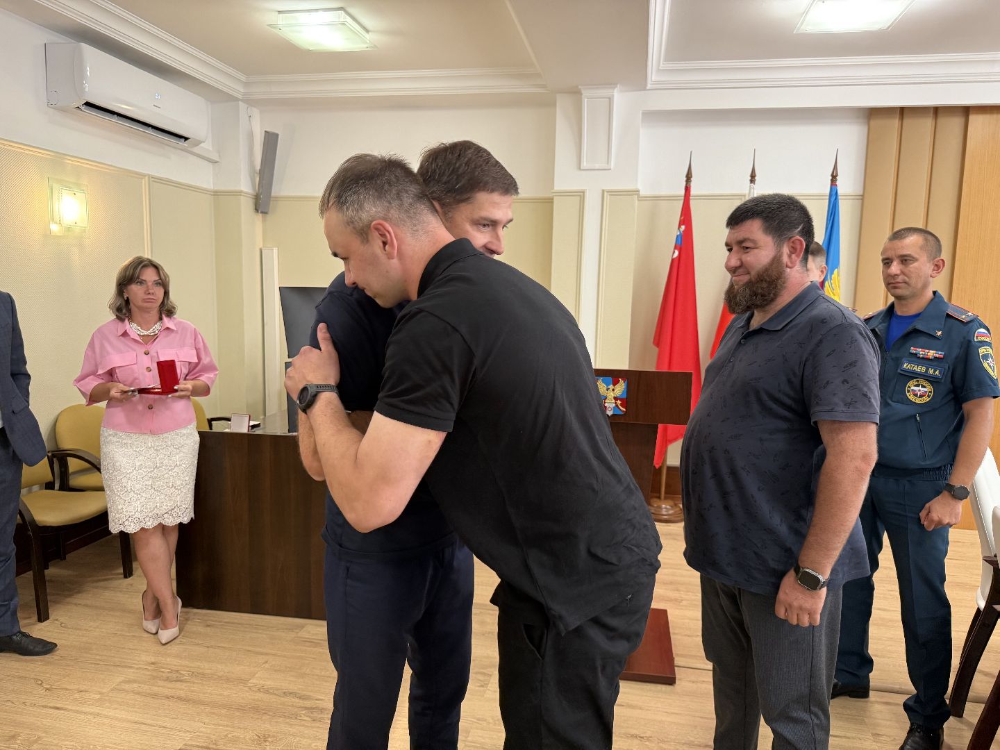 люберцы, мчс, глава администрации, пожар, награждение, героизм,