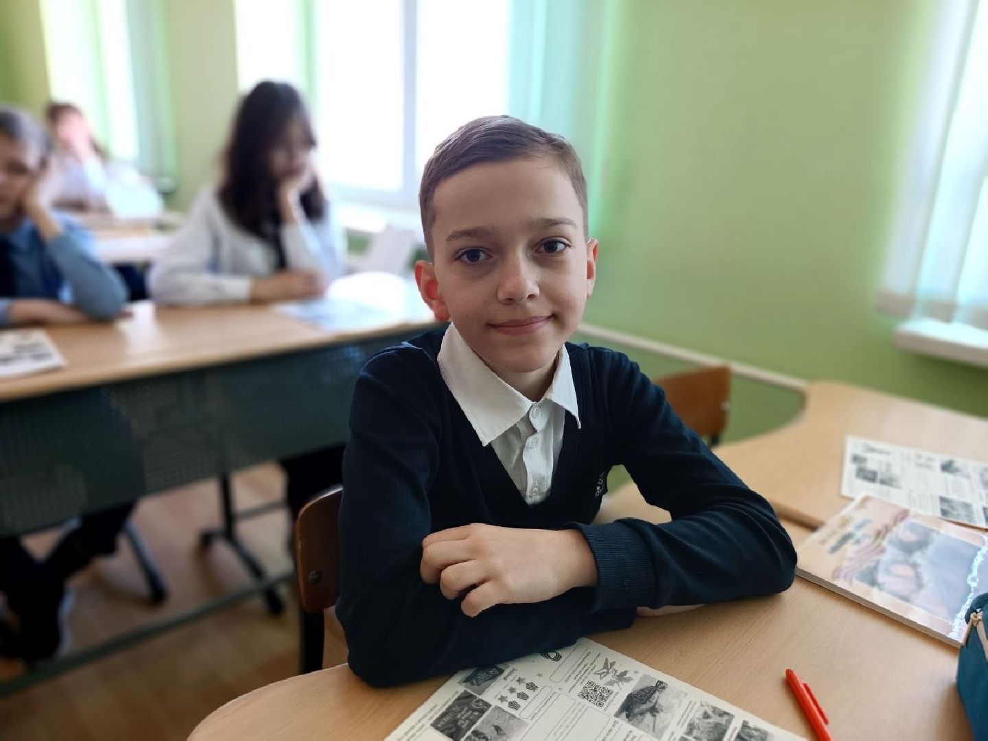 Можайск, Можайский городской округ, Подмосковье, День Победы, герой, ветеран, советский солдат, Бессмертный полк, школьники, шествие, память, урок мужества