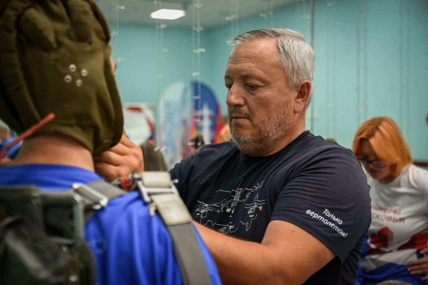 воскресенск, мастер-класс от десантников , мастер-класс по сборке парашюта,дети,