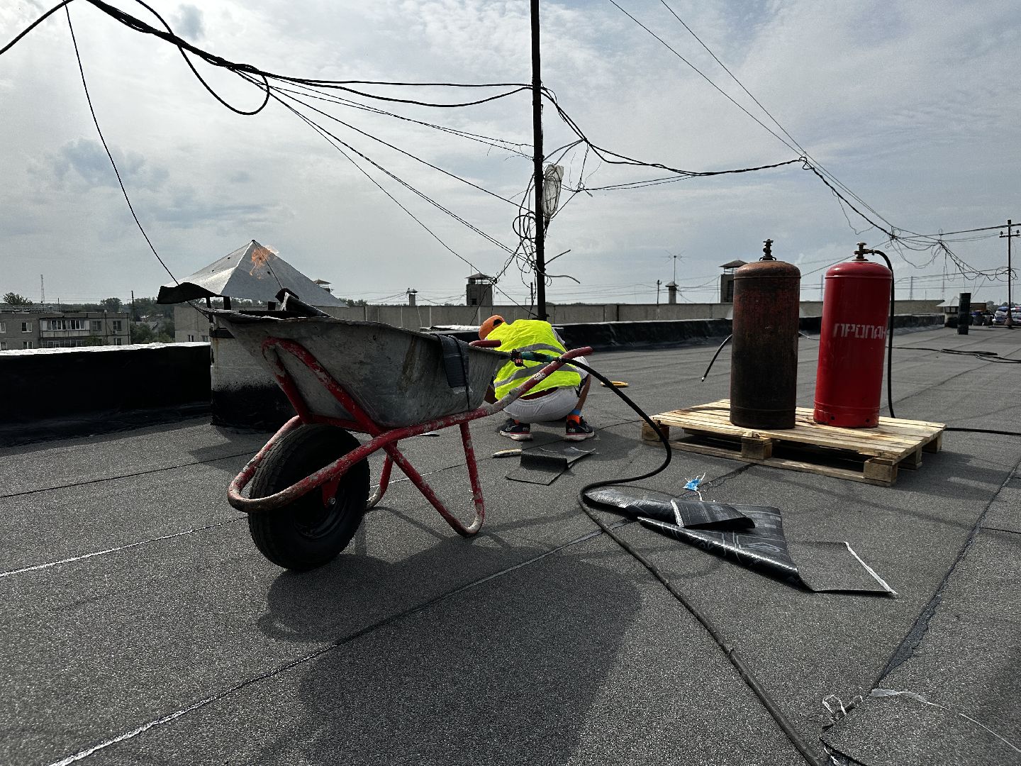 Воскресенск, жкх, ремонт крыш многоквартирных домов,