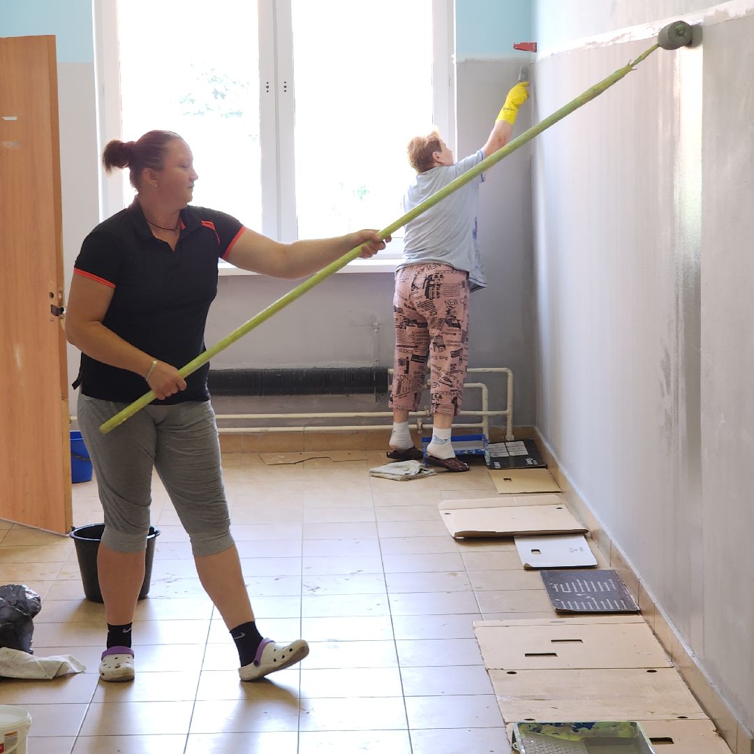 Образование, Ремонт в школах , Благоустройство школ , Общество ,