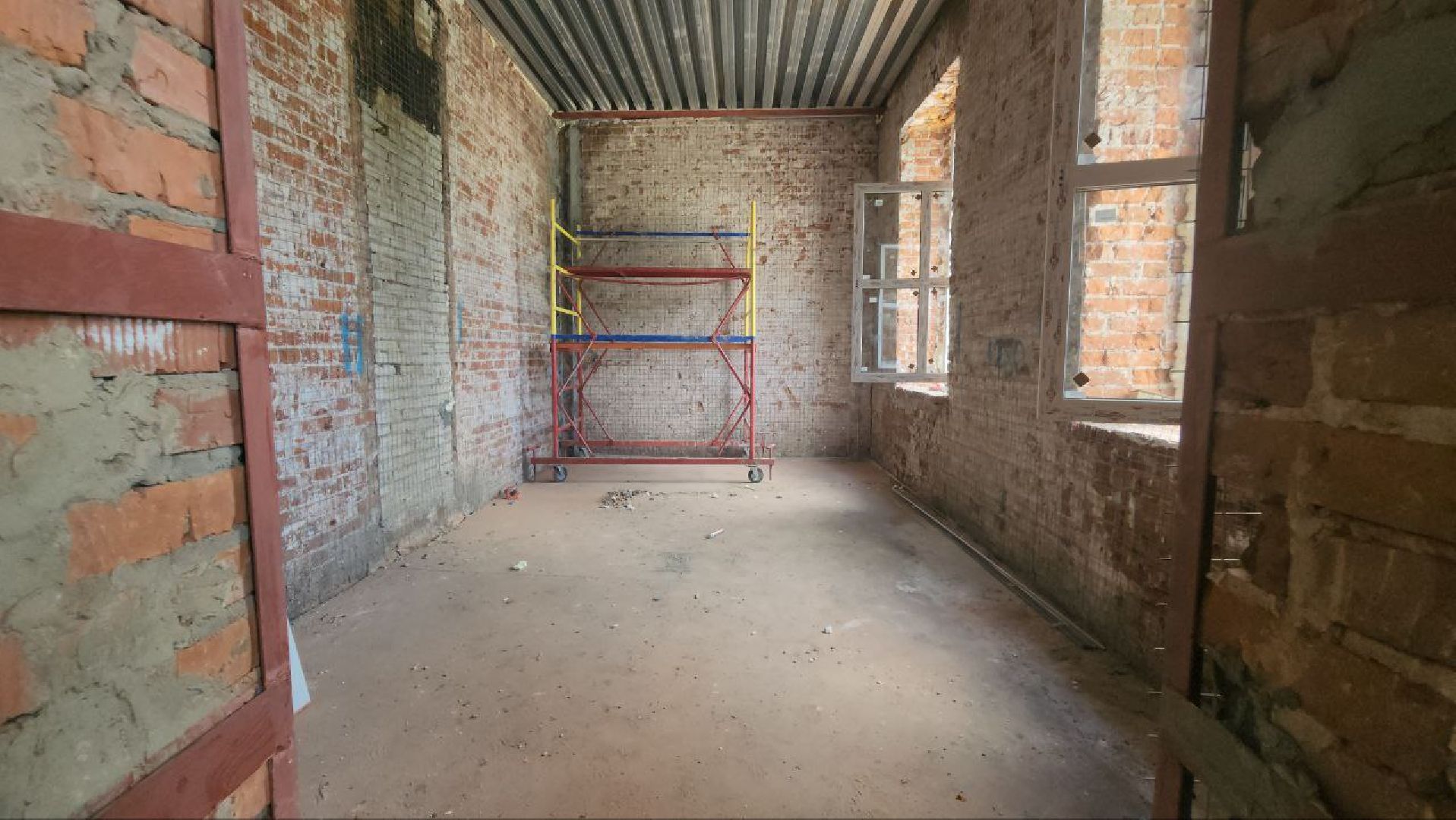 Луховицы, капитальный ремонт школы,